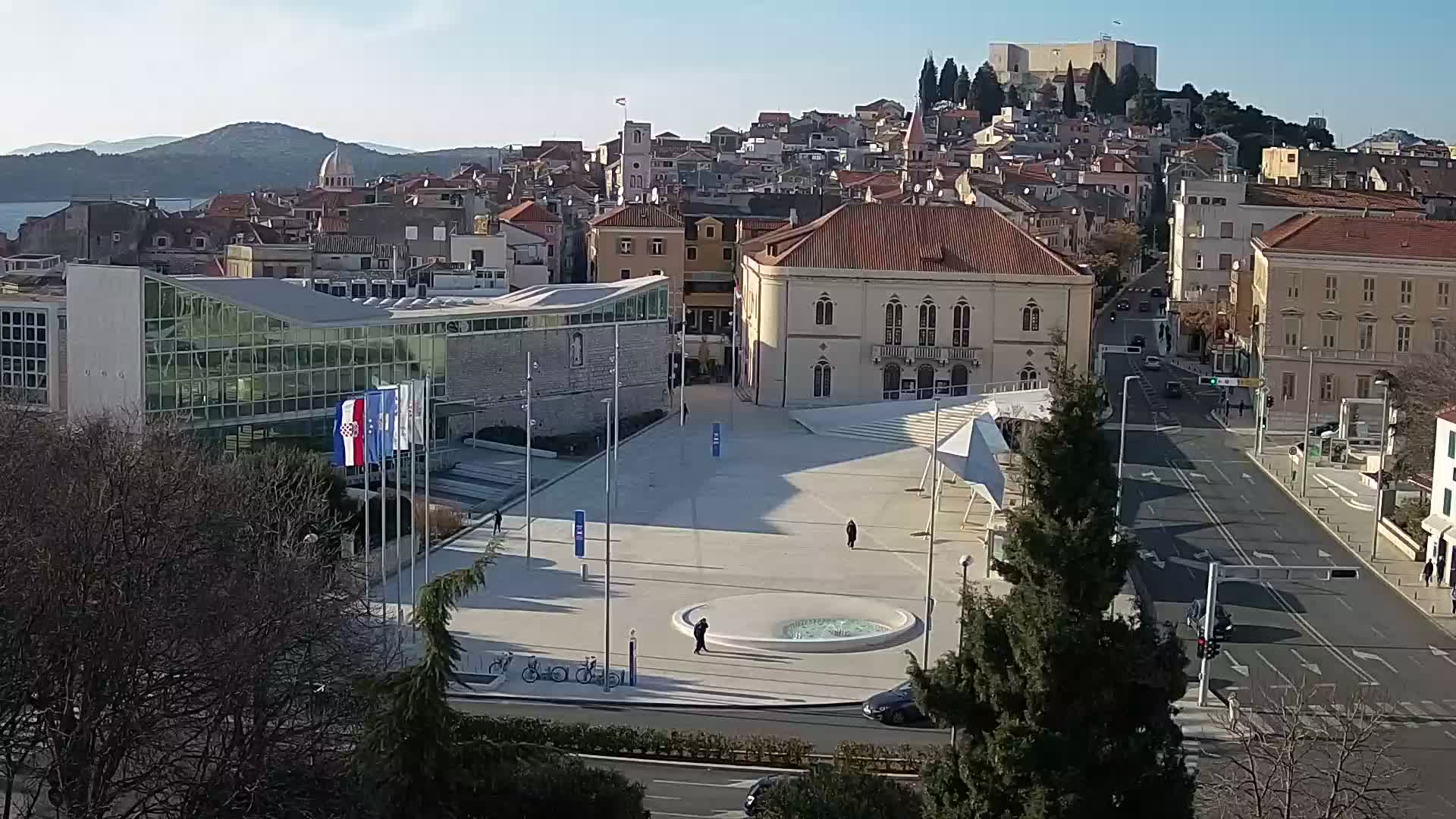 Webcam Šibenik – place Poljana