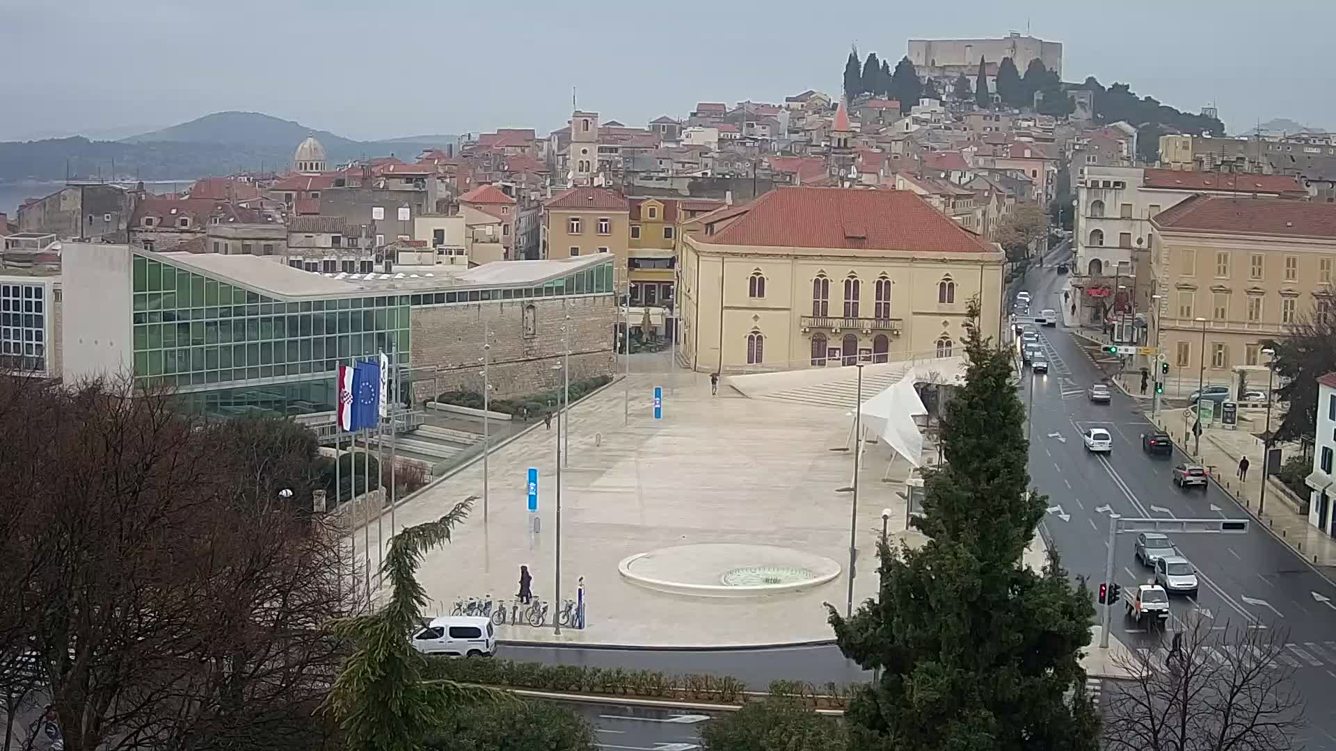 Webcam Šibenik – place Poljana