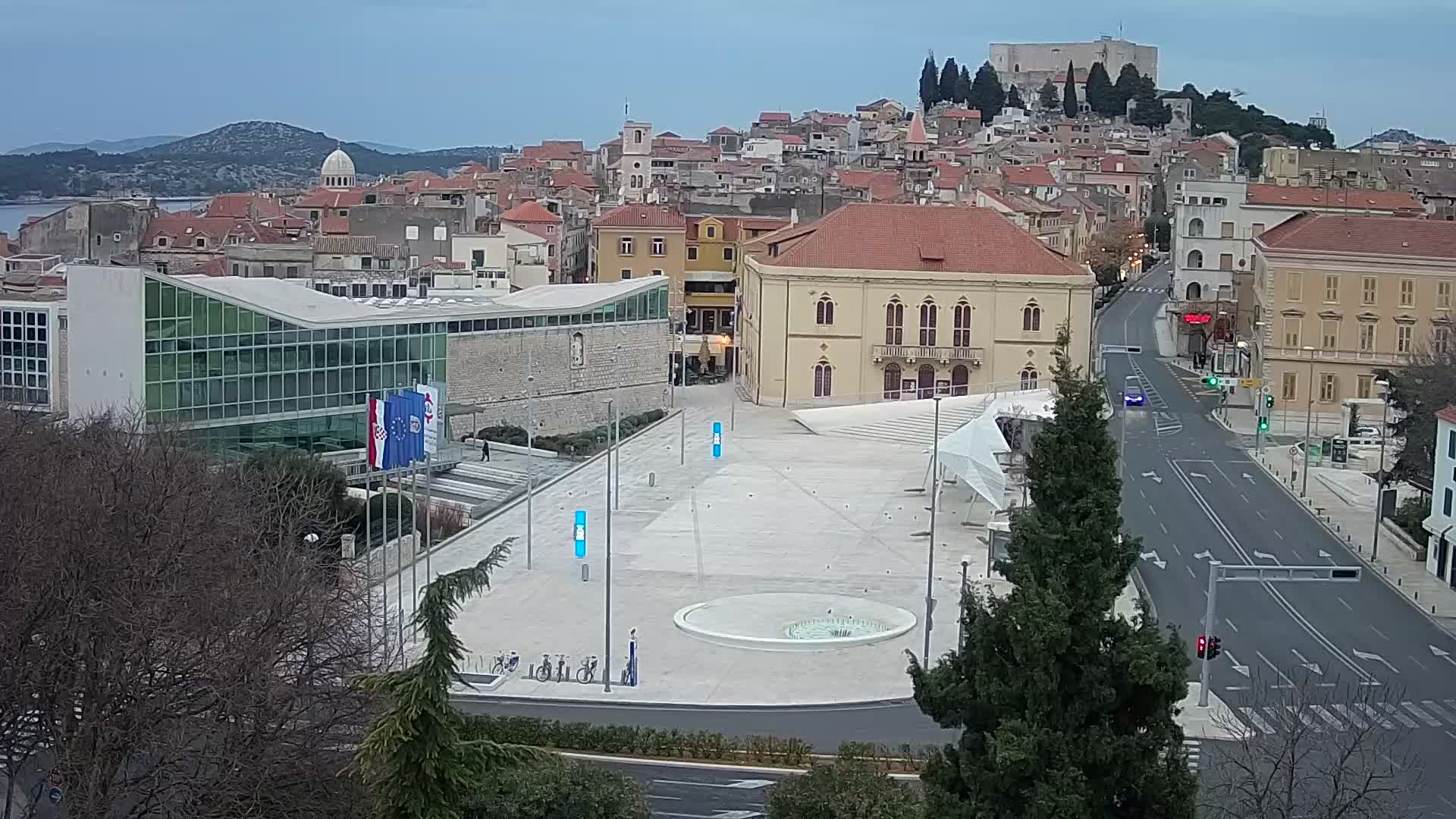 Webcam Šibenik – place Poljana