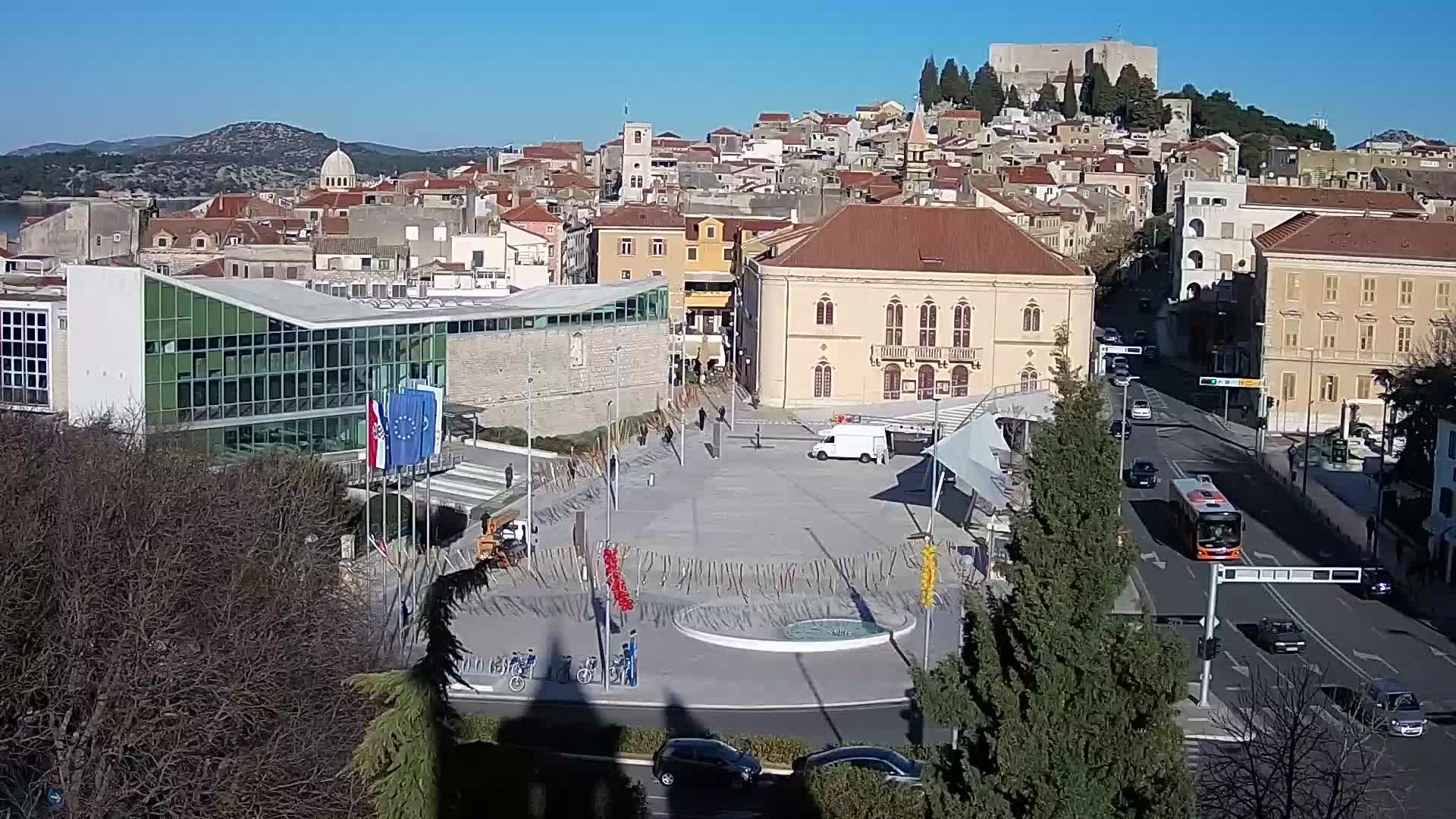 Webcam Šibenik – plaza Poljana