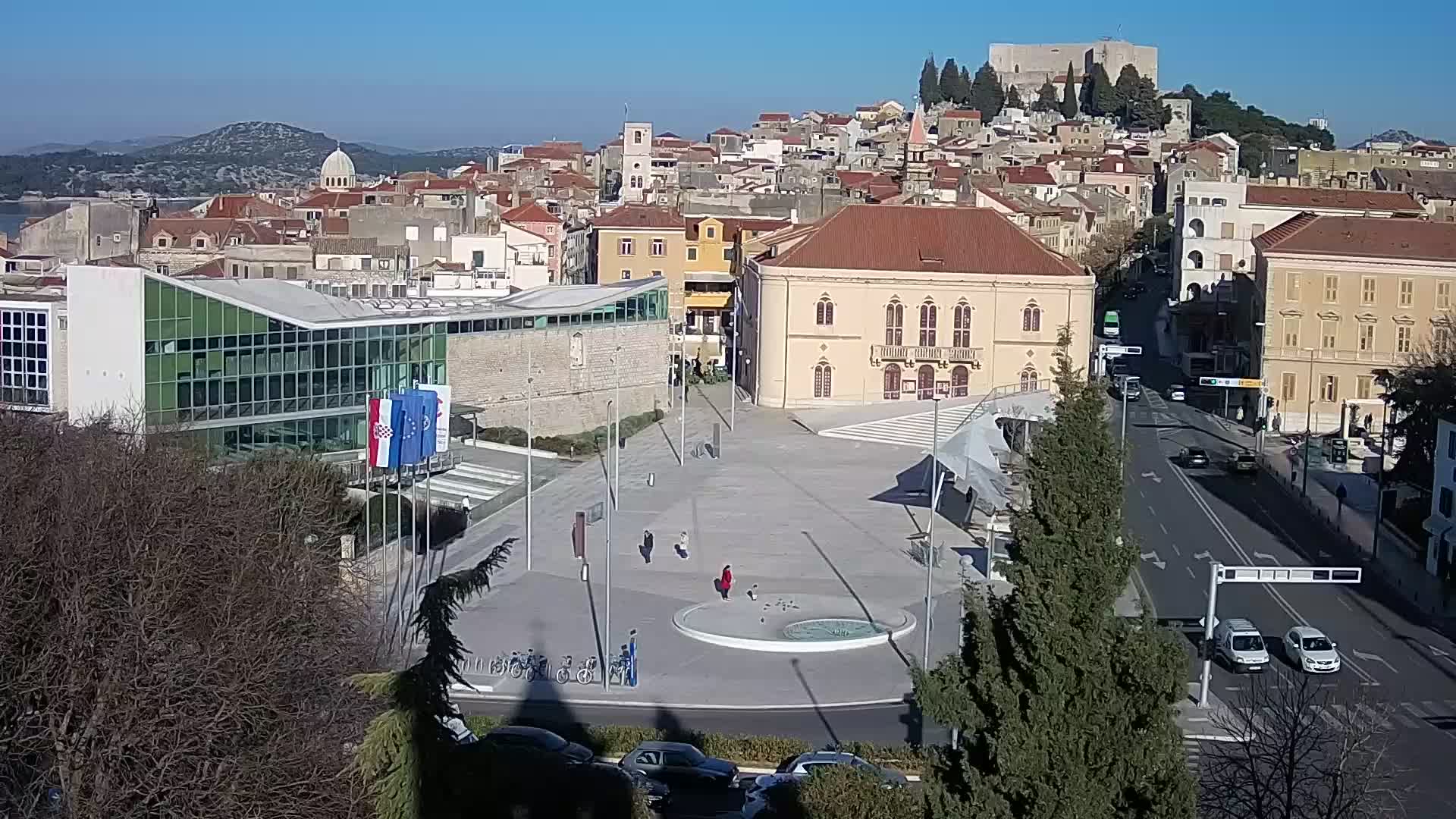 Webcam Šibenik – plaza Poljana