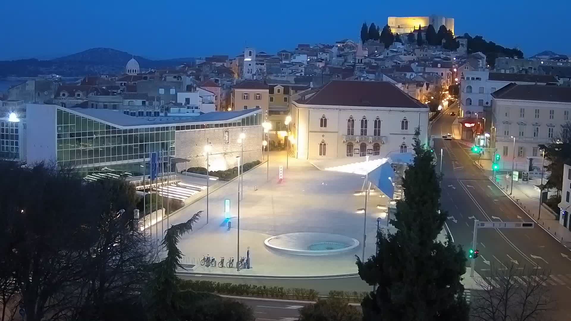 Webcam Šibenik – place Poljana