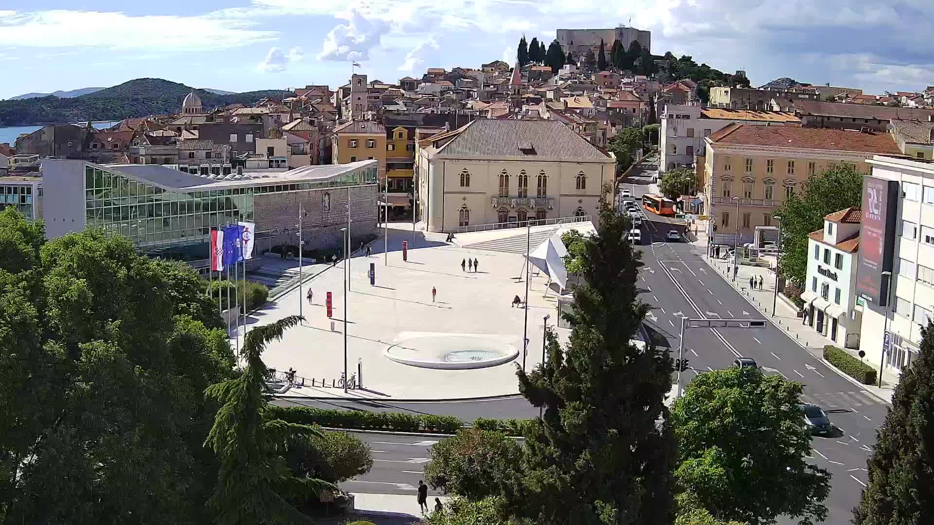 Webcam Šibenik – Poljana square