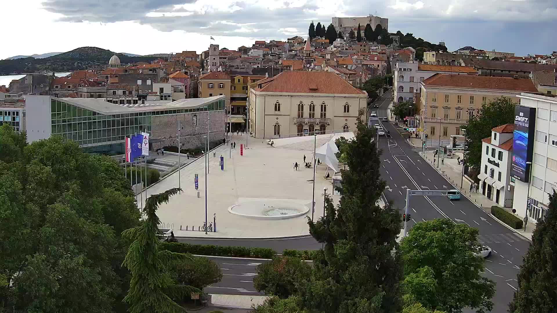 Webcam Šibenik – Poljana Platz