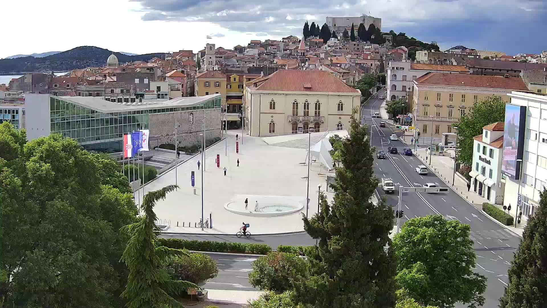 Webcam Šibenik – Poljana Platz