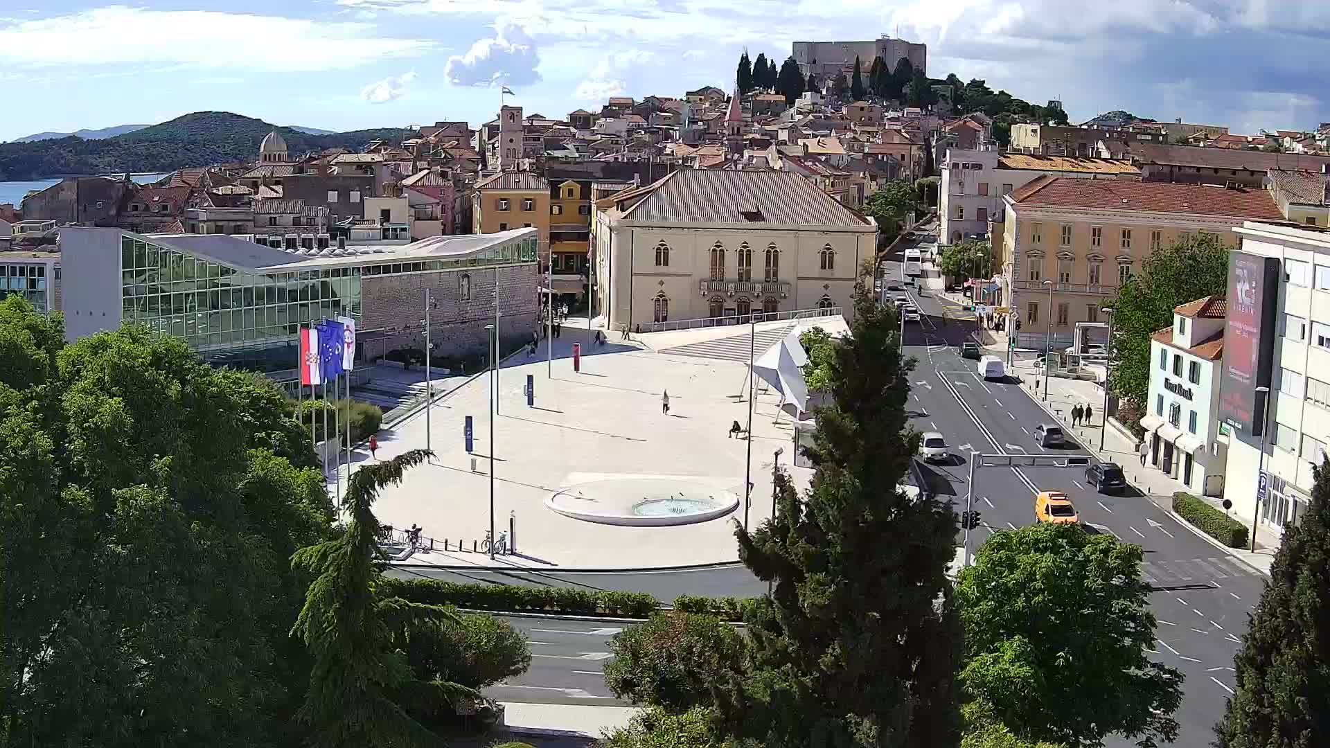 Webcam Šibenik – Poljana square