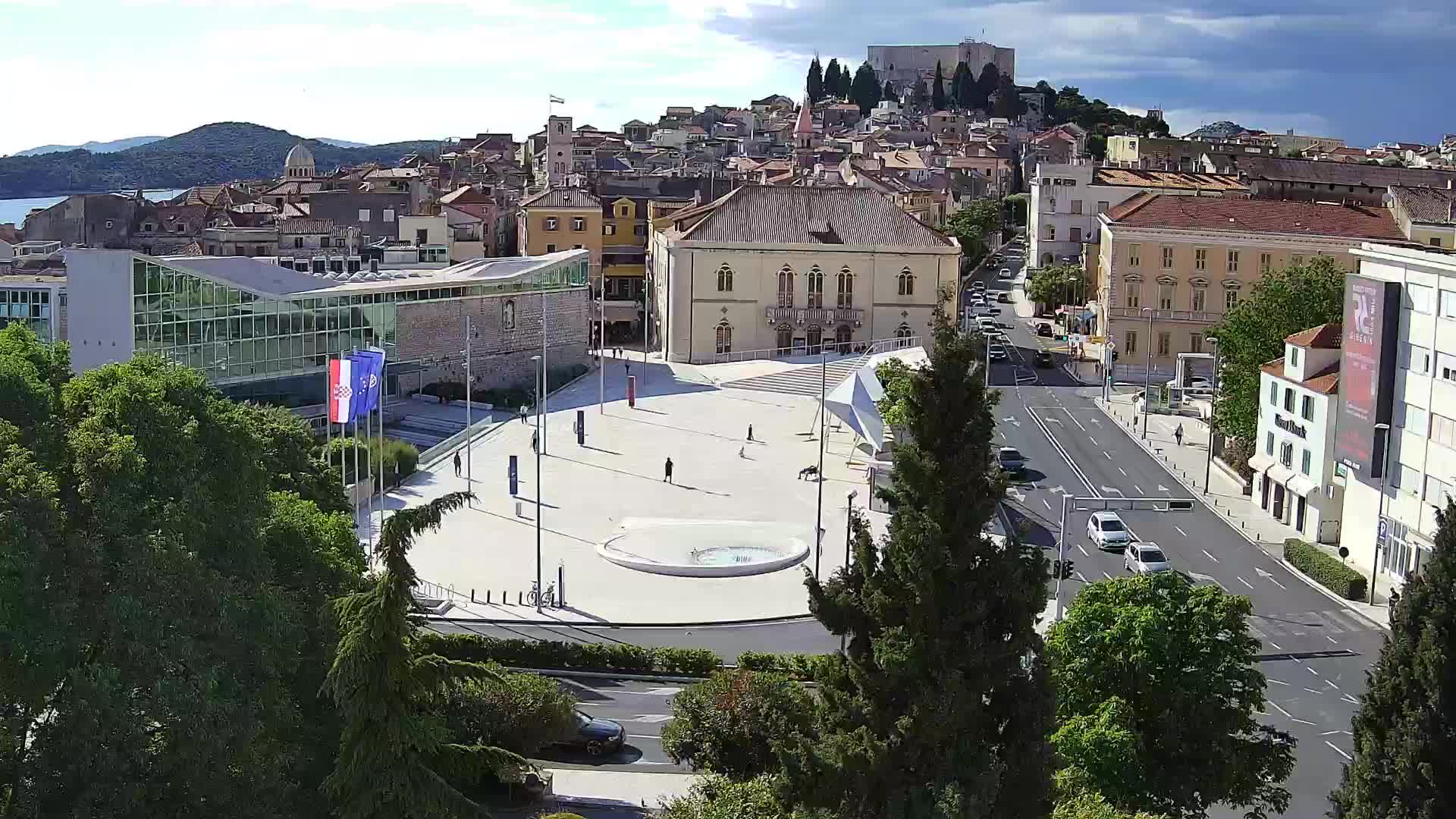 Webcam Šibenik – Poljana square