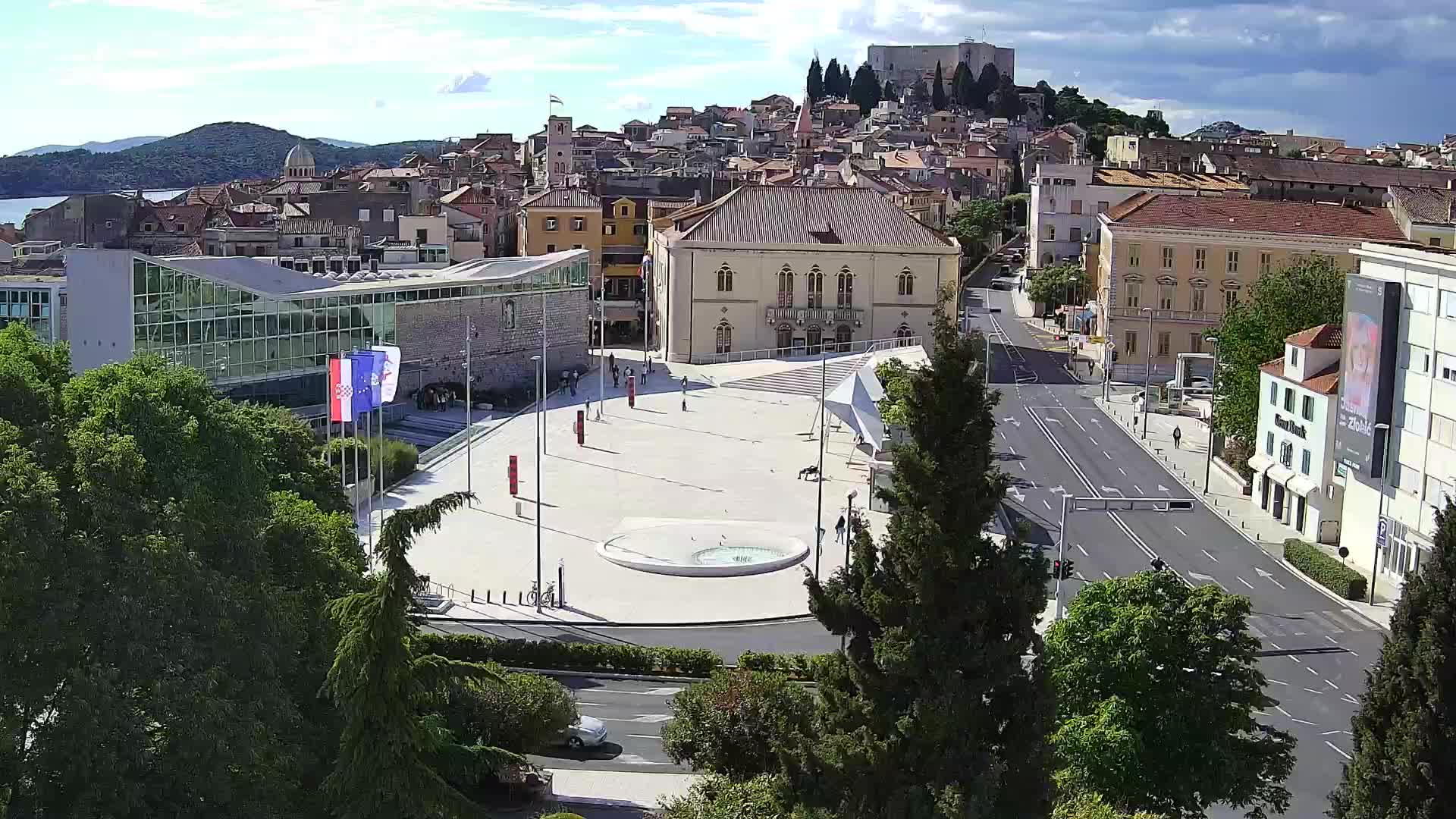 Web Kamera Šibenik – Trg Poljana