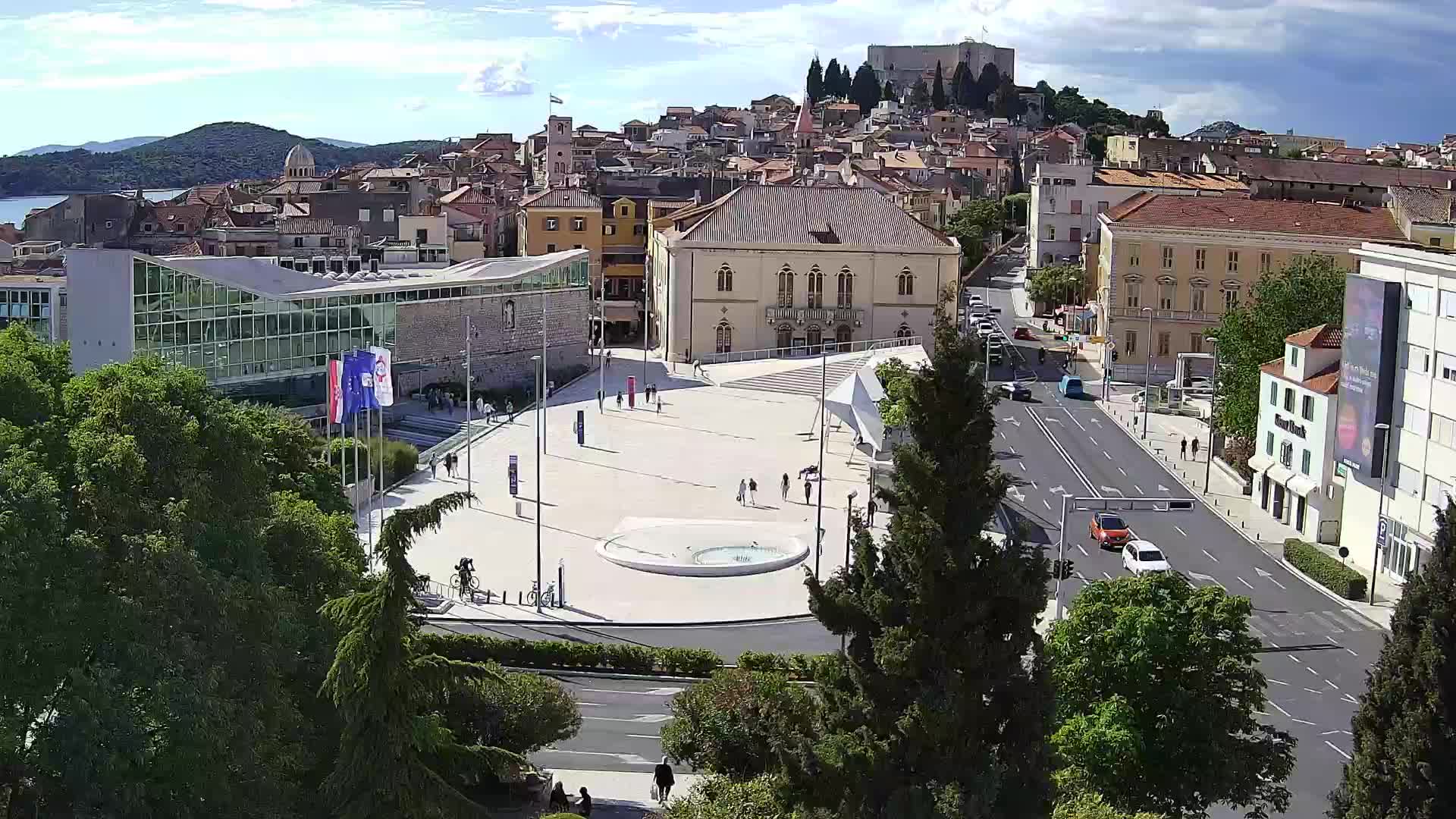 Webcam Šibenik – plaza Poljana