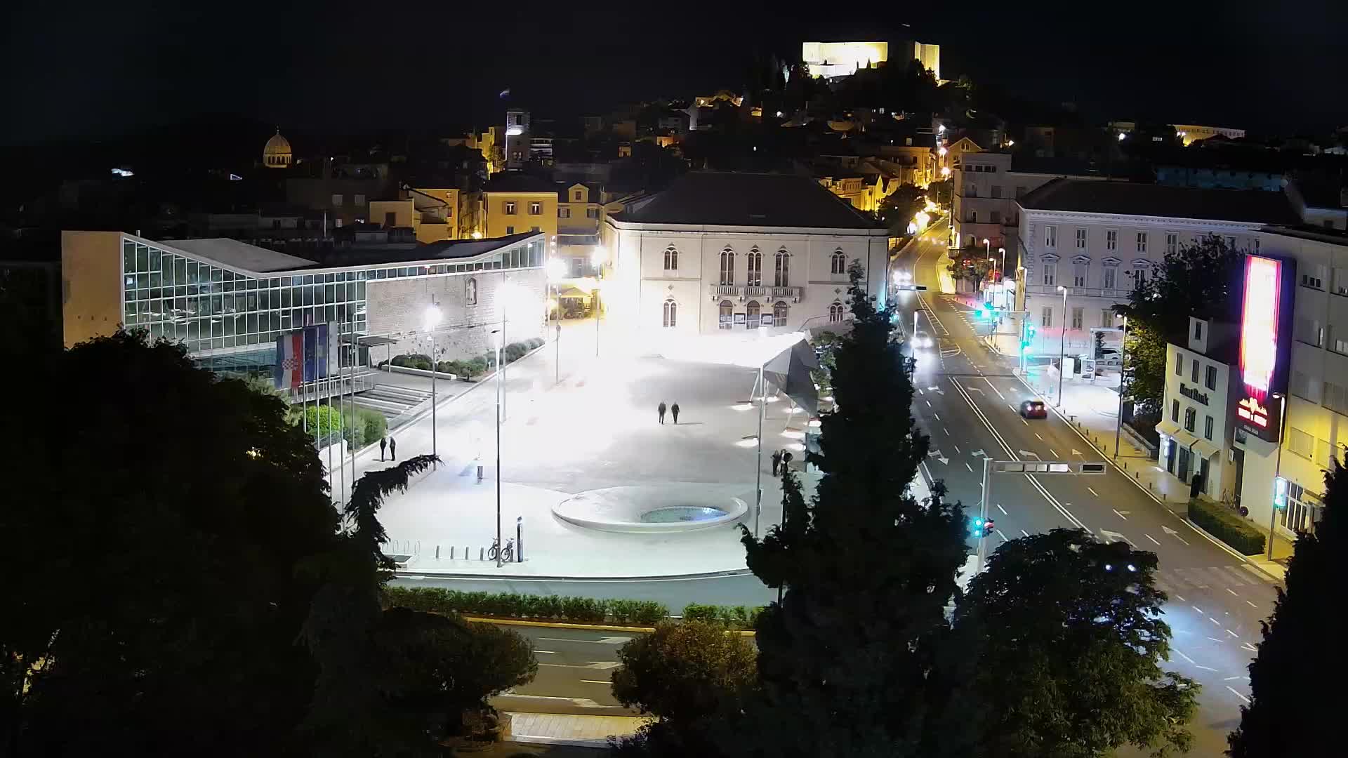 Webcam Šibenik – place Poljana