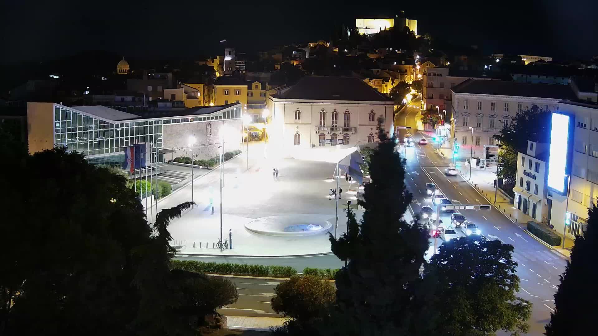 Webcam Šibenik – place Poljana