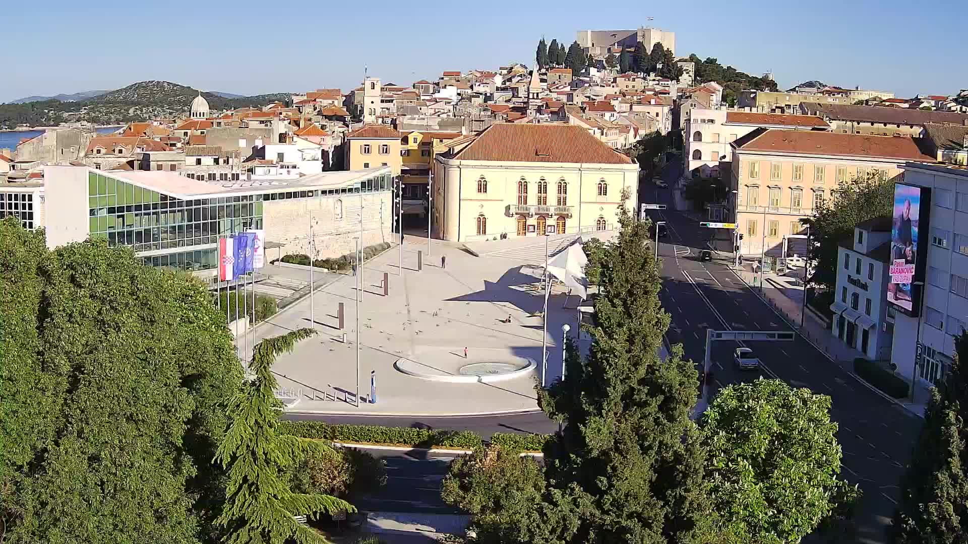 Web Kamera Šibenik – Trg Poljana