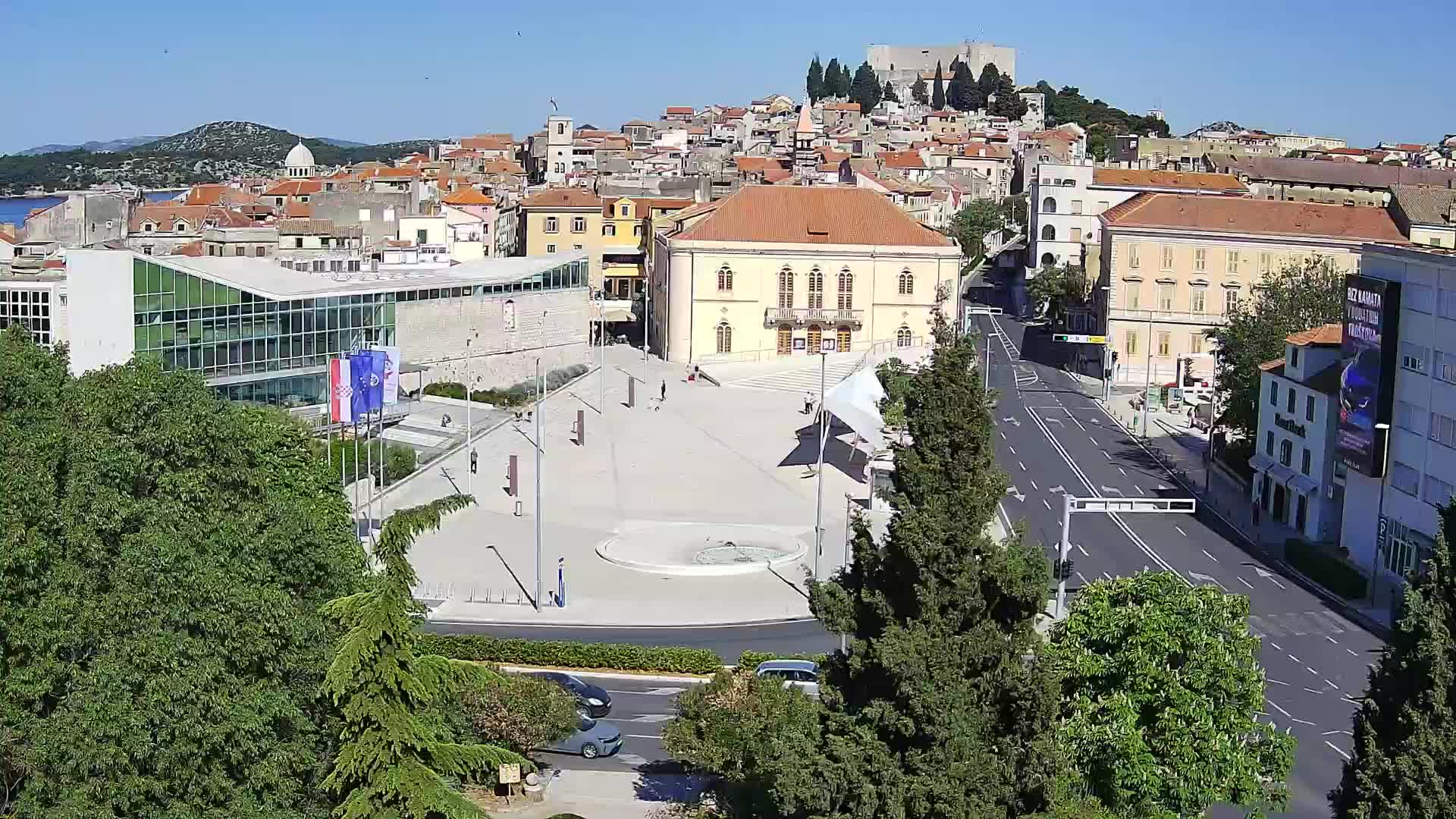 Webcam Šibenik – Poljana square