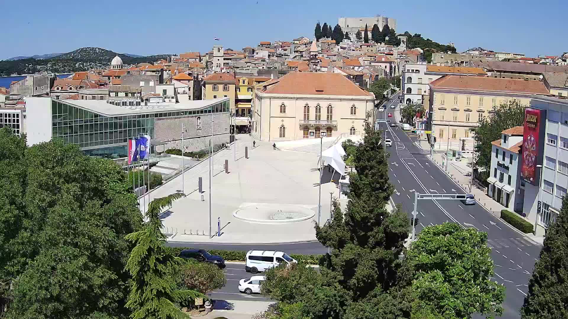 Webcam Šibenik – Poljana square