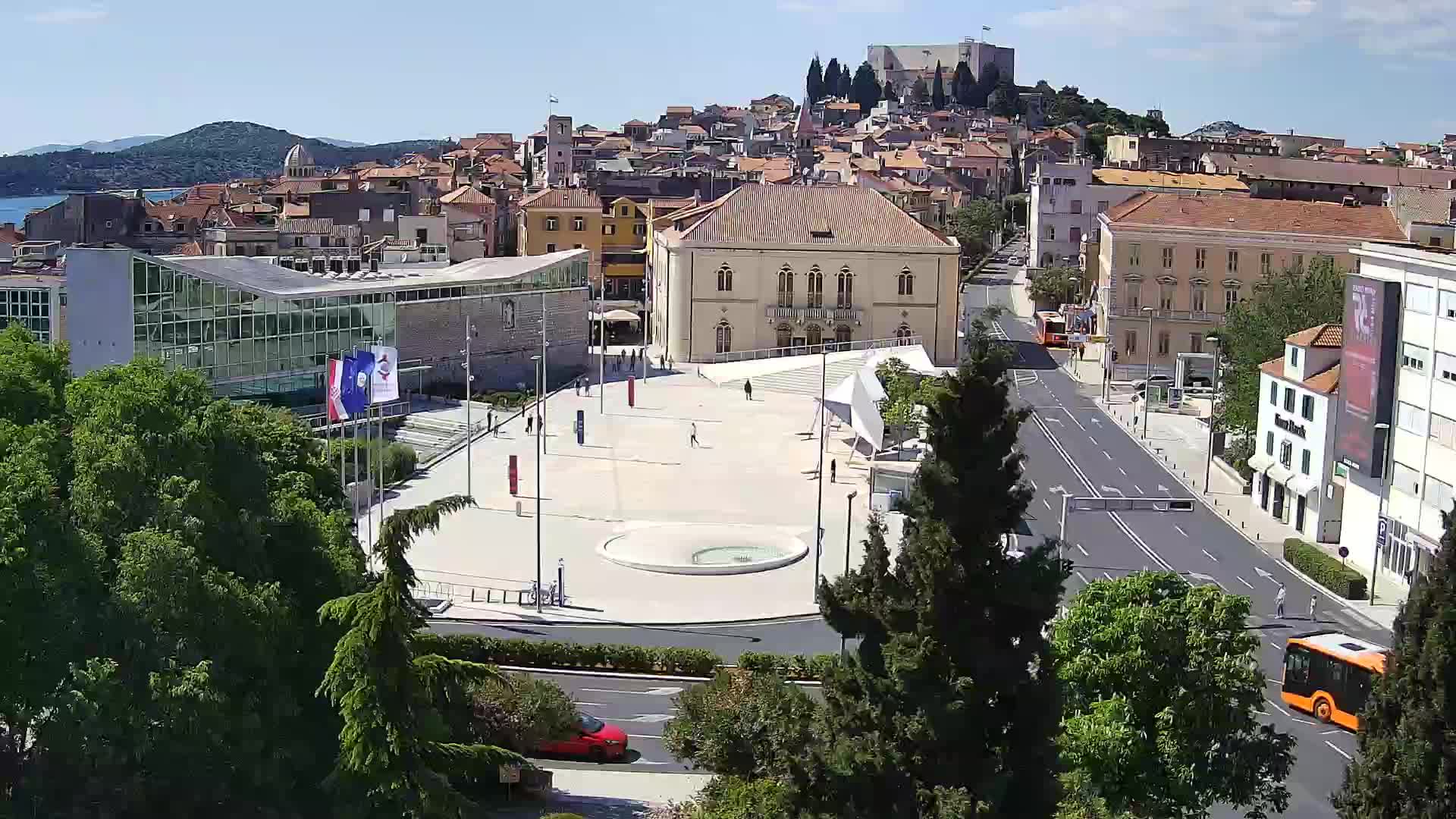 Webcam Šibenik – Poljana Platz