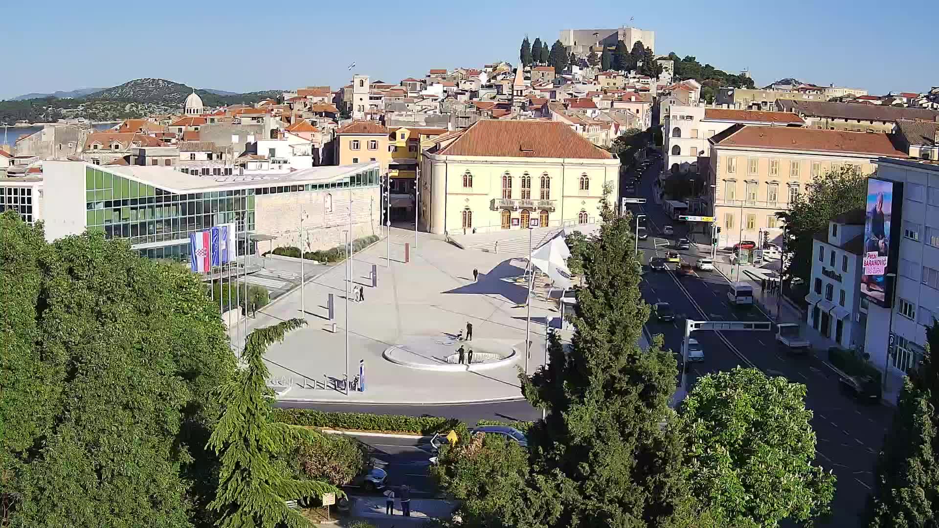 Webcam Šibenik – Poljana square