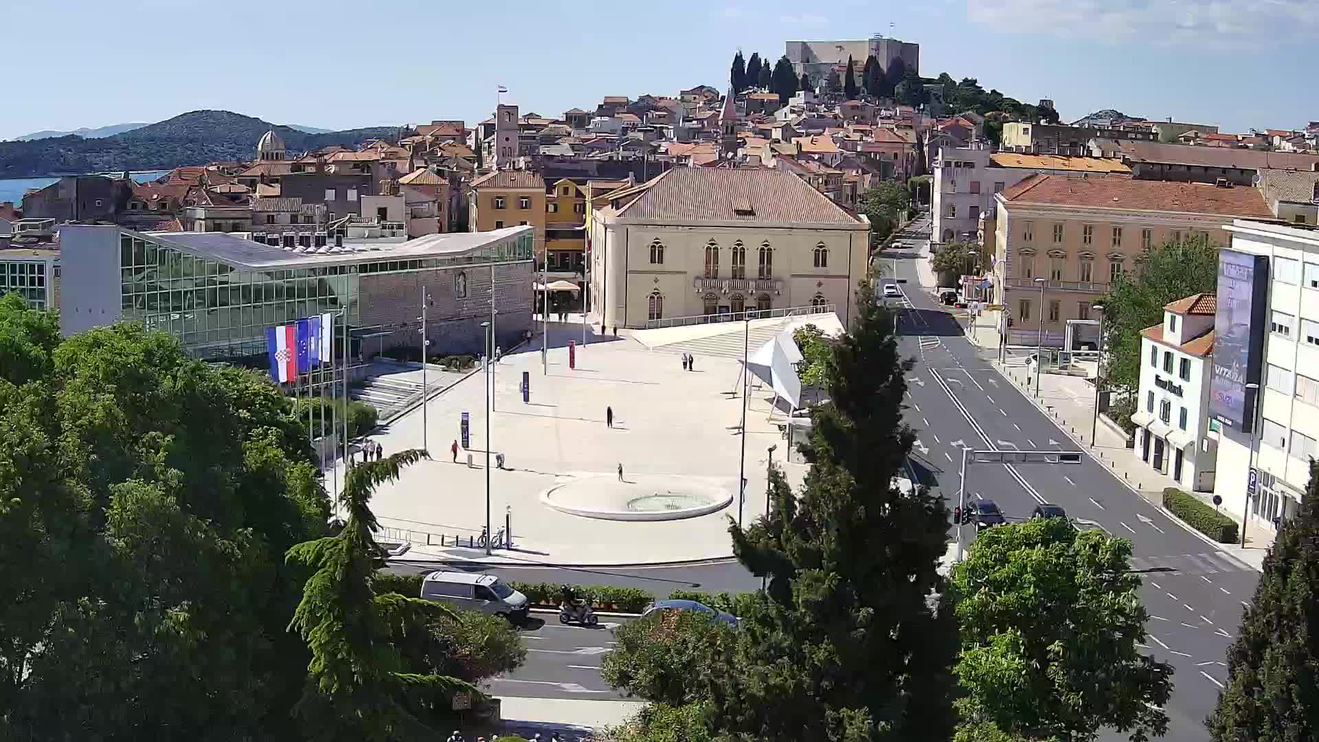 Webcam Šibenik – Poljana Platz