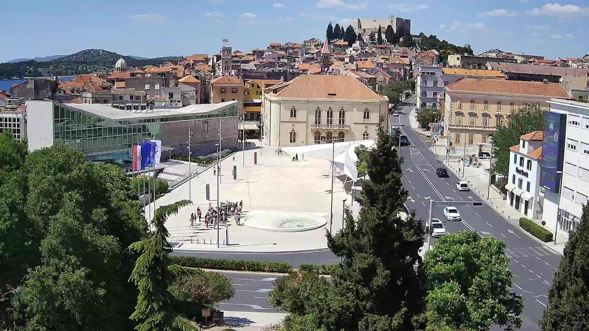 Webcam Šibenik – Poljana Platz