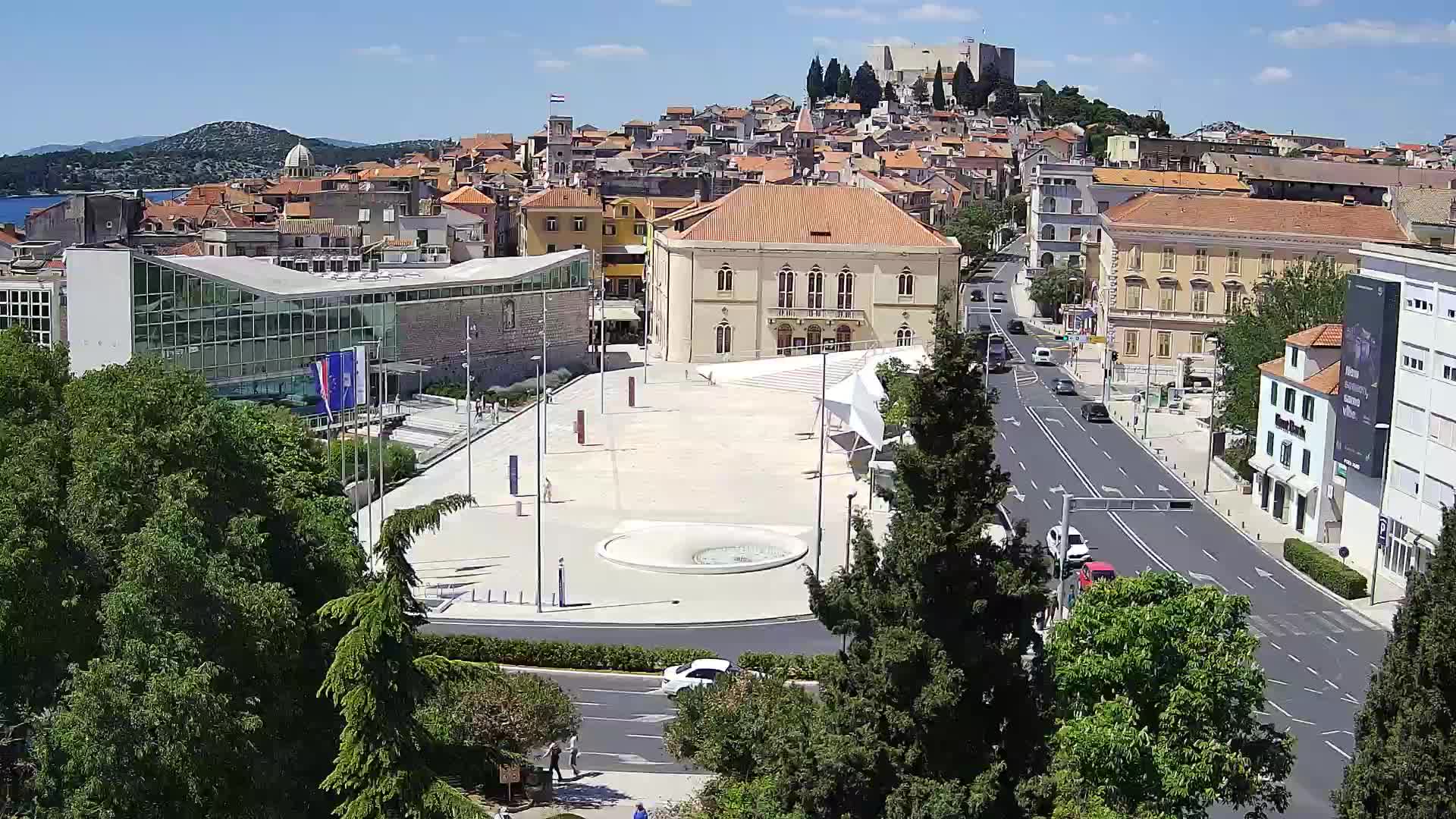 Web Kamera Šibenik – Trg Poljana