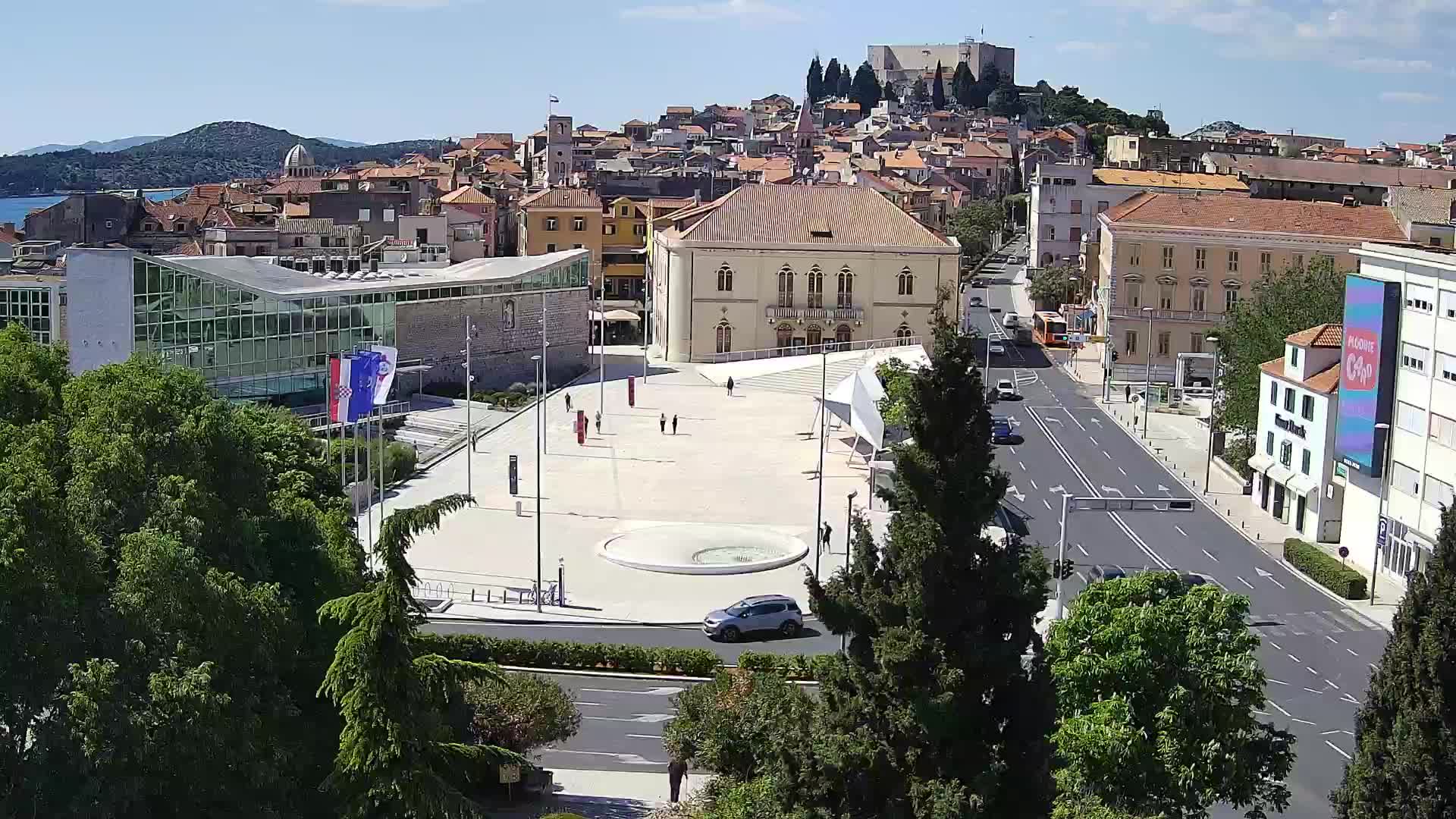 Webcam Šibenik – plaza Poljana