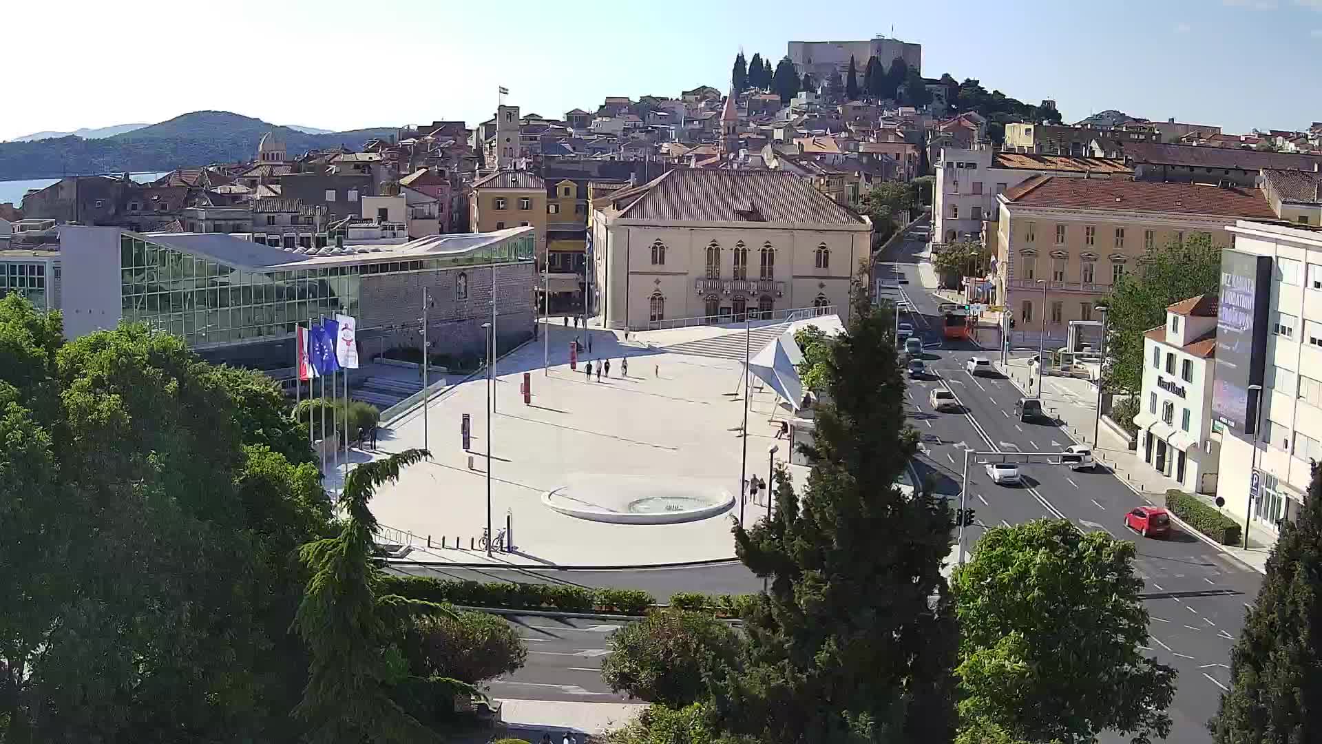 Webcam Šibenik – Poljana Platz