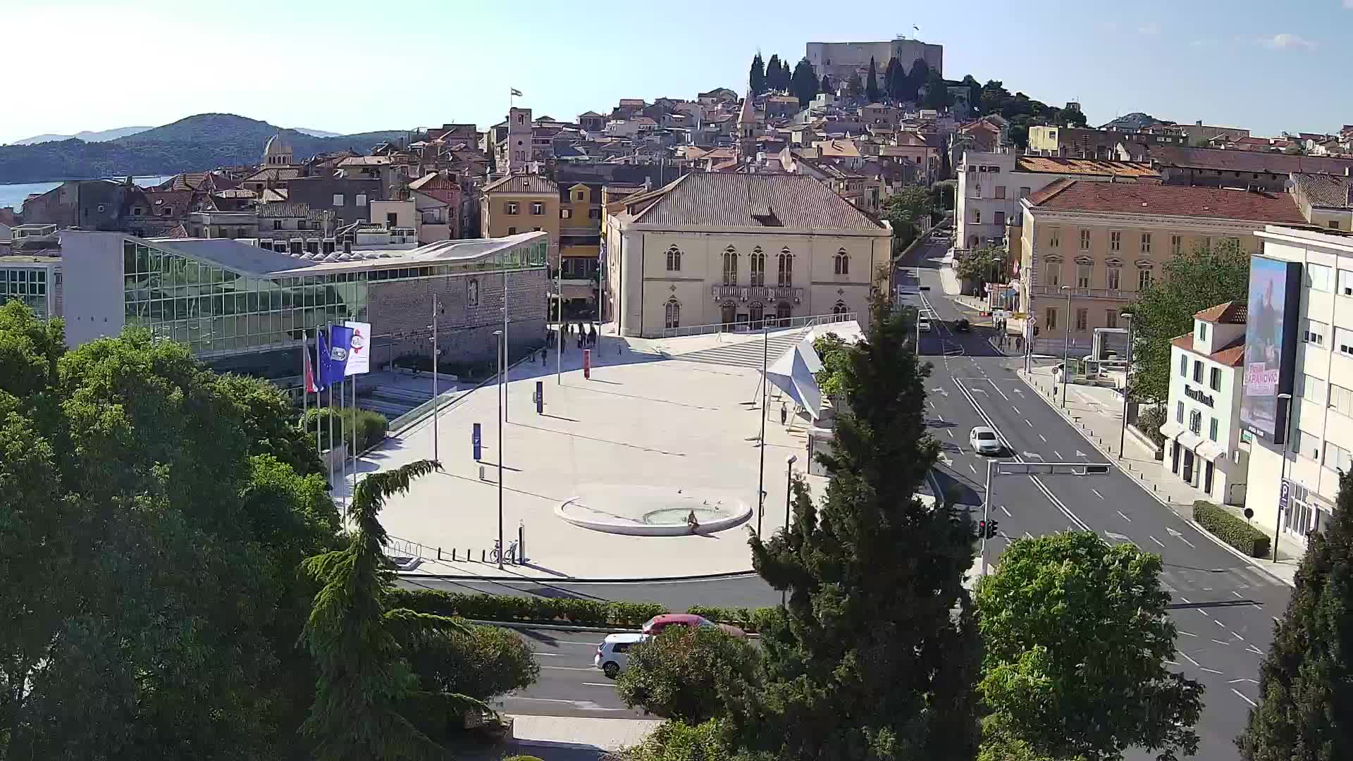 Web Kamera Šibenik – Trg Poljana