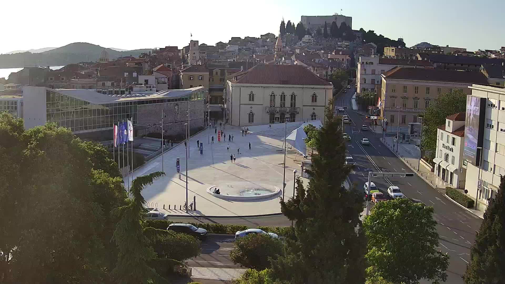 Webcam Šibenik – plaza Poljana