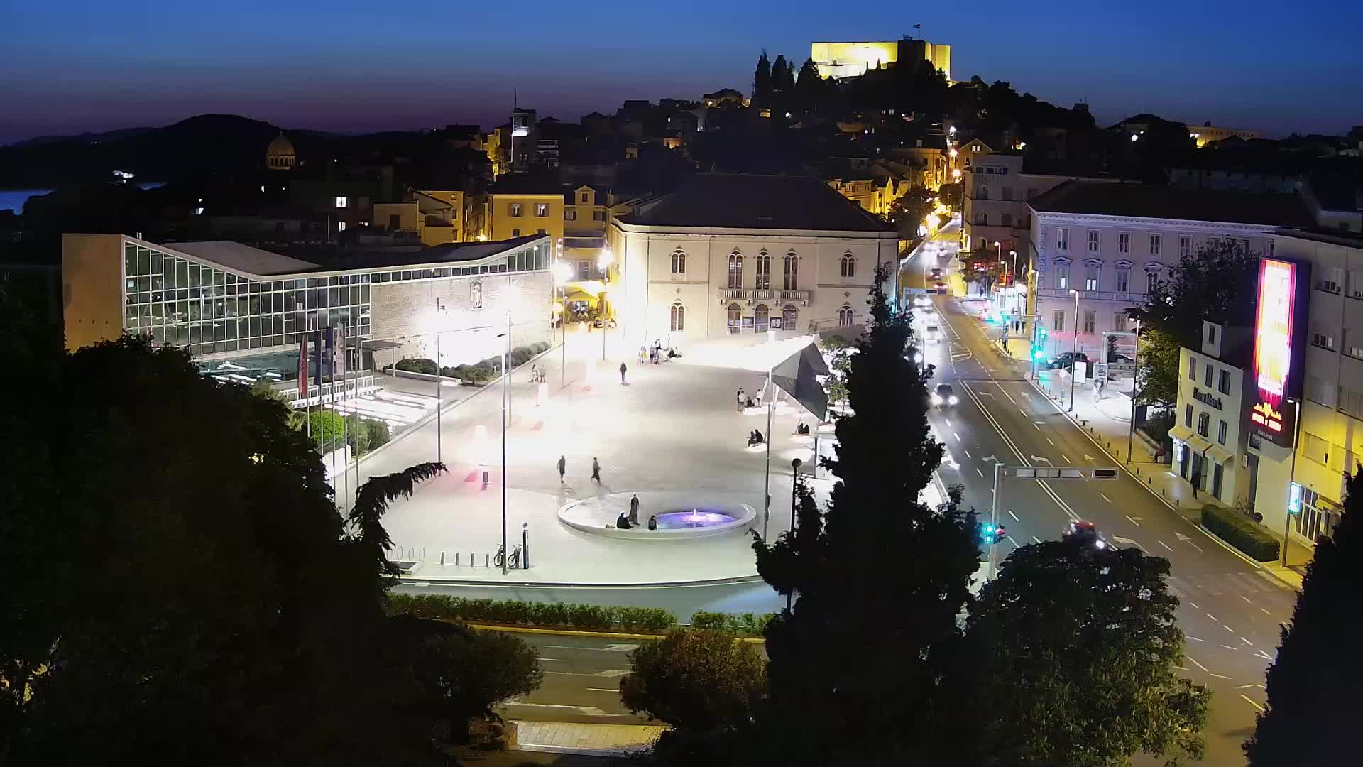 Web Kamera Šibenik – Trg Poljana
