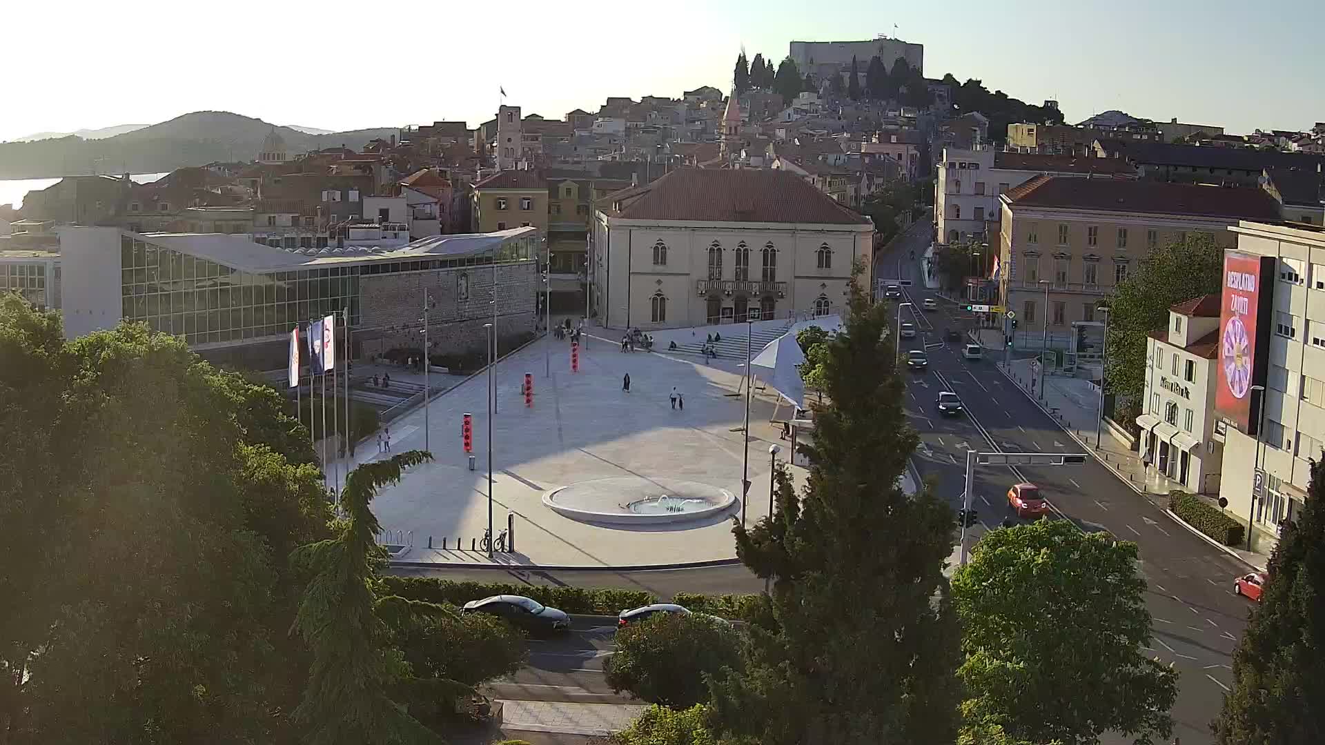 Webcam Šibenik – Poljana Platz