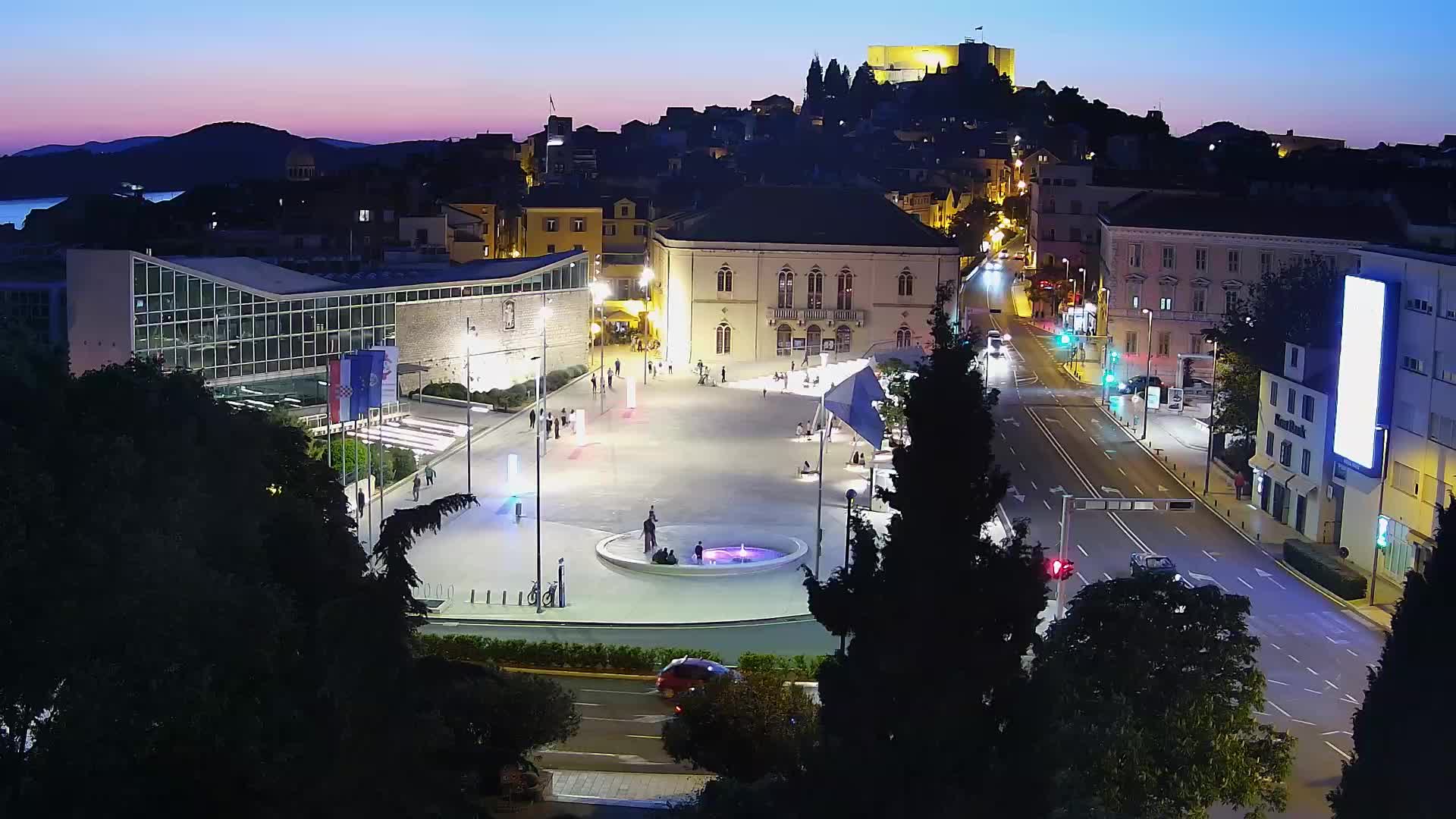 Web Kamera Šibenik – Trg Poljana