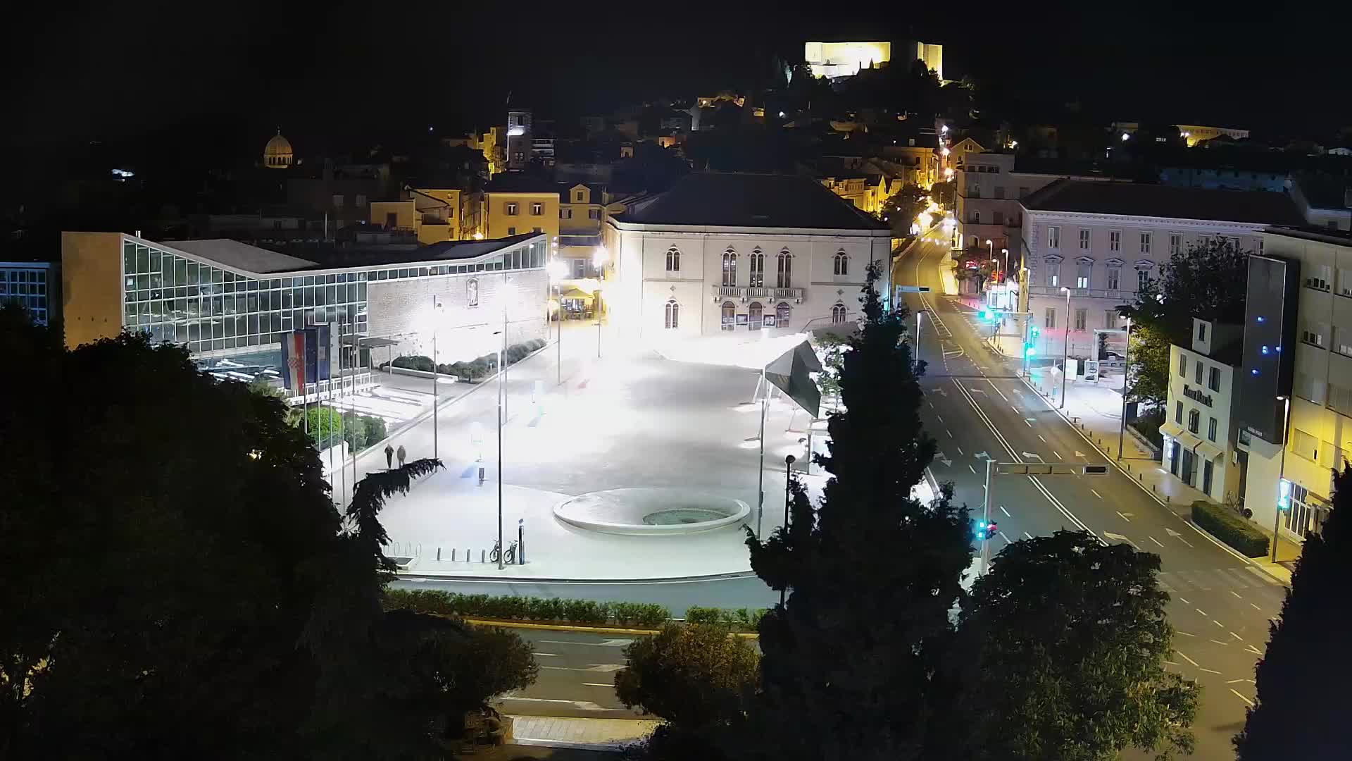Webcam Šibenik – place Poljana