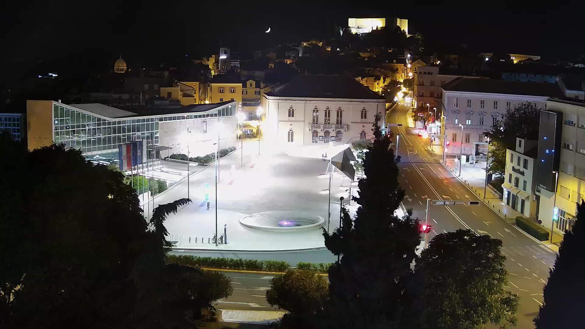 Webcam Šibenik – place Poljana