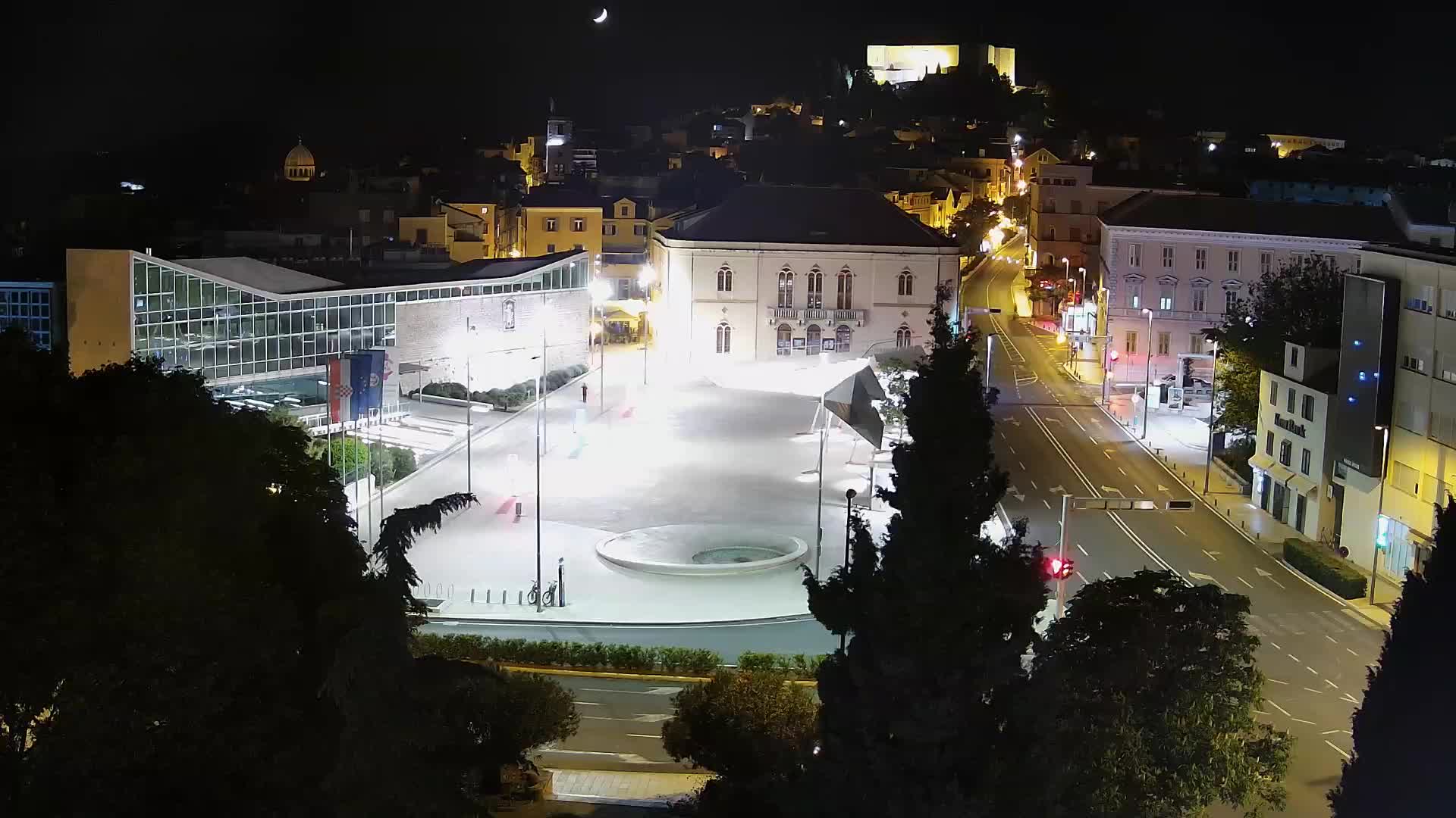 Webcam Šibenik – plaza Poljana
