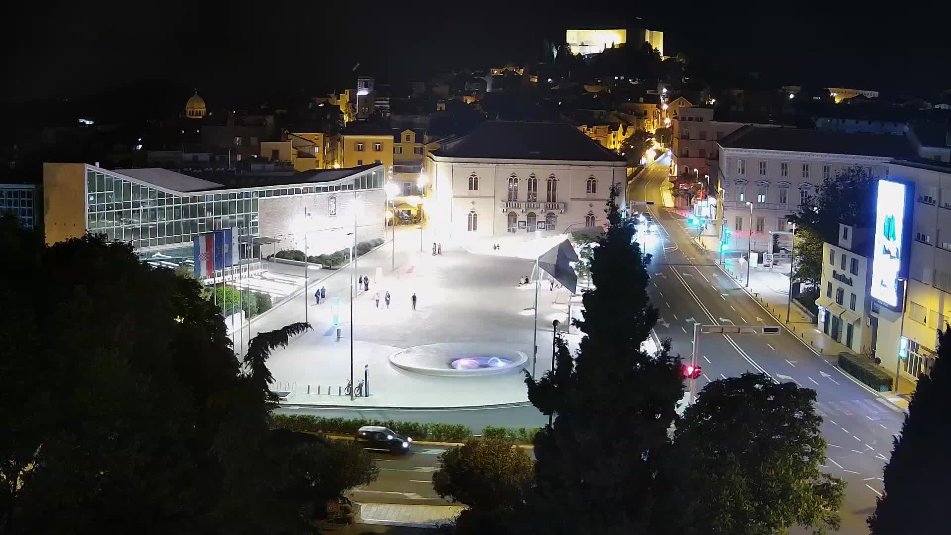 Webcam Šibenik – place Poljana
