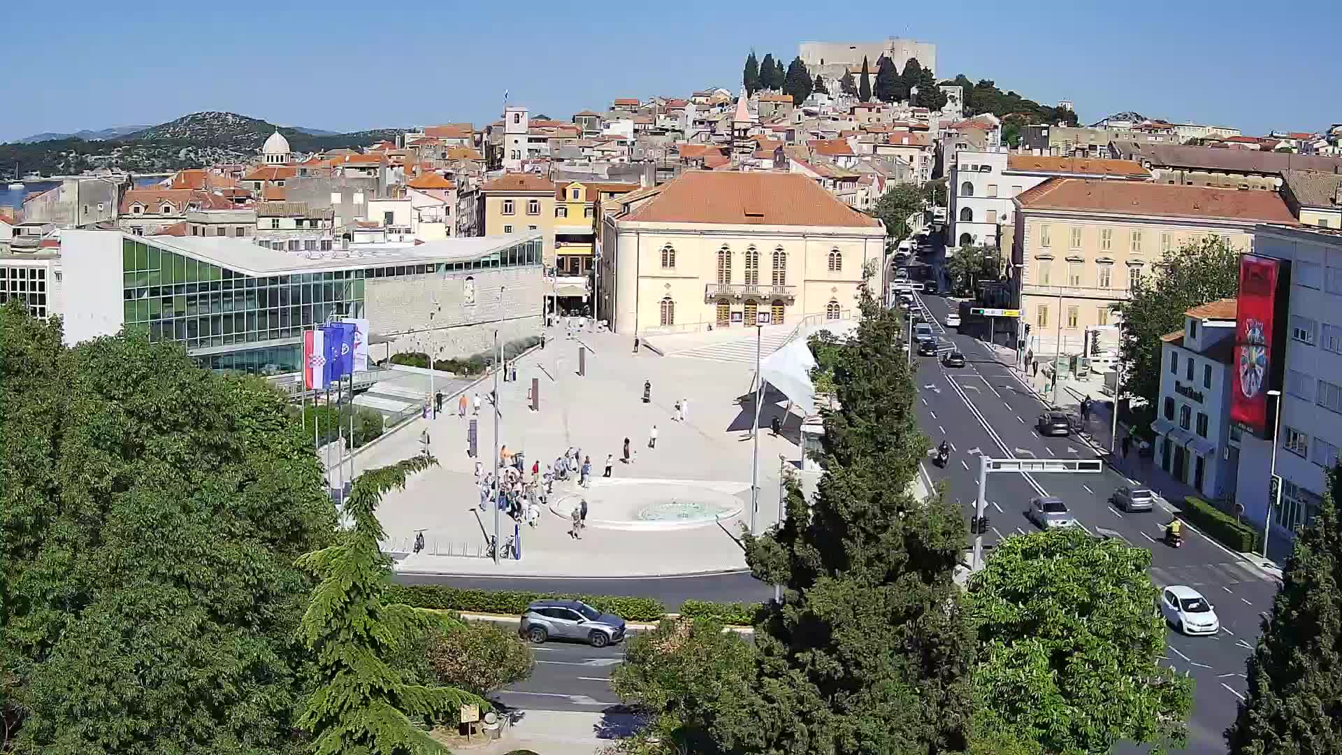 Webcam Šibenik – Poljana Platz
