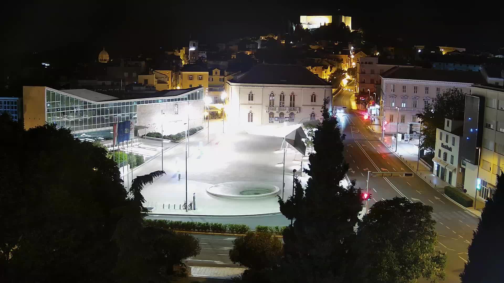 Webcam Šibenik – place Poljana