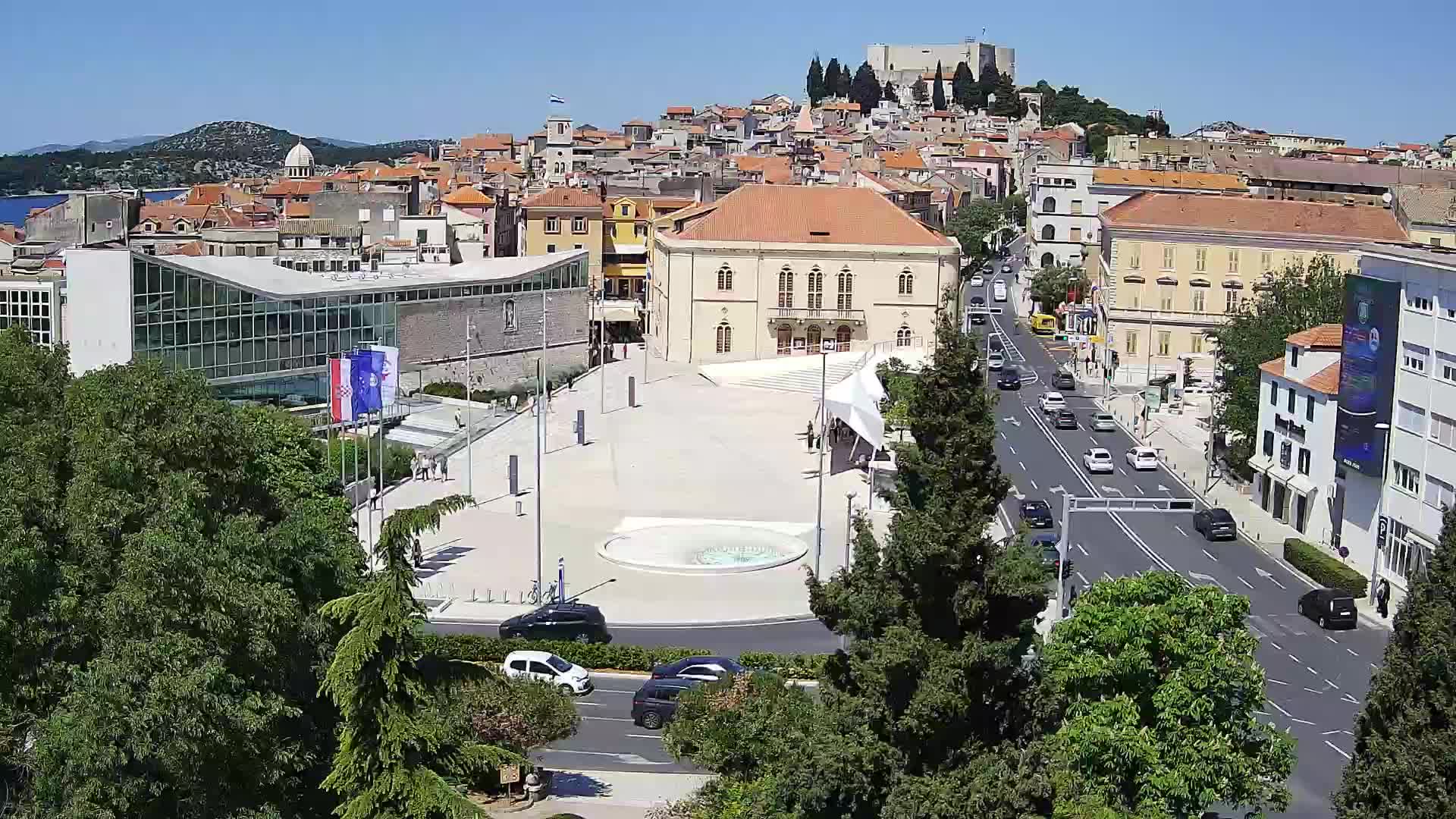 Webcam Šibenik – Poljana square