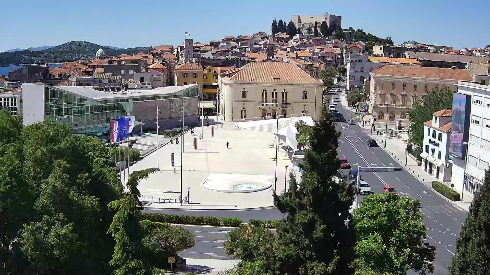 Webcam Šibenik – Poljana square