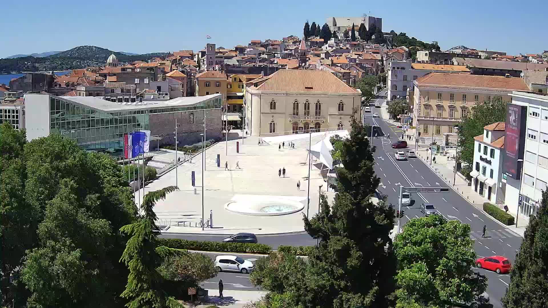 Webcam Šibenik – Poljana square
