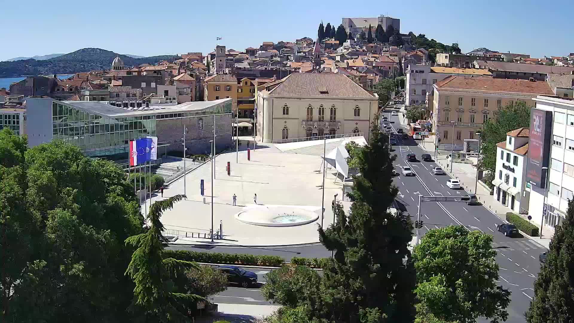 Webcam Šibenik – Poljana Platz