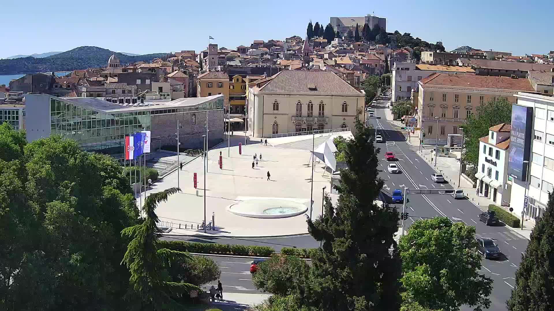 Webcam Šibenik – Poljana square