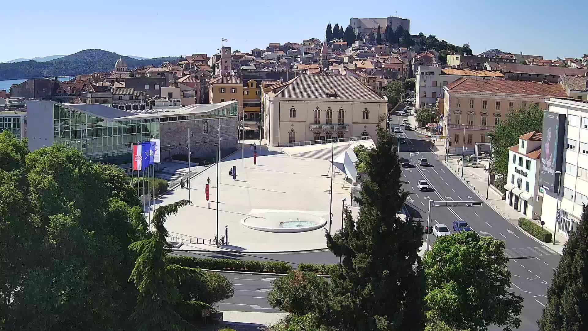 Webcam Šibenik – Poljana square