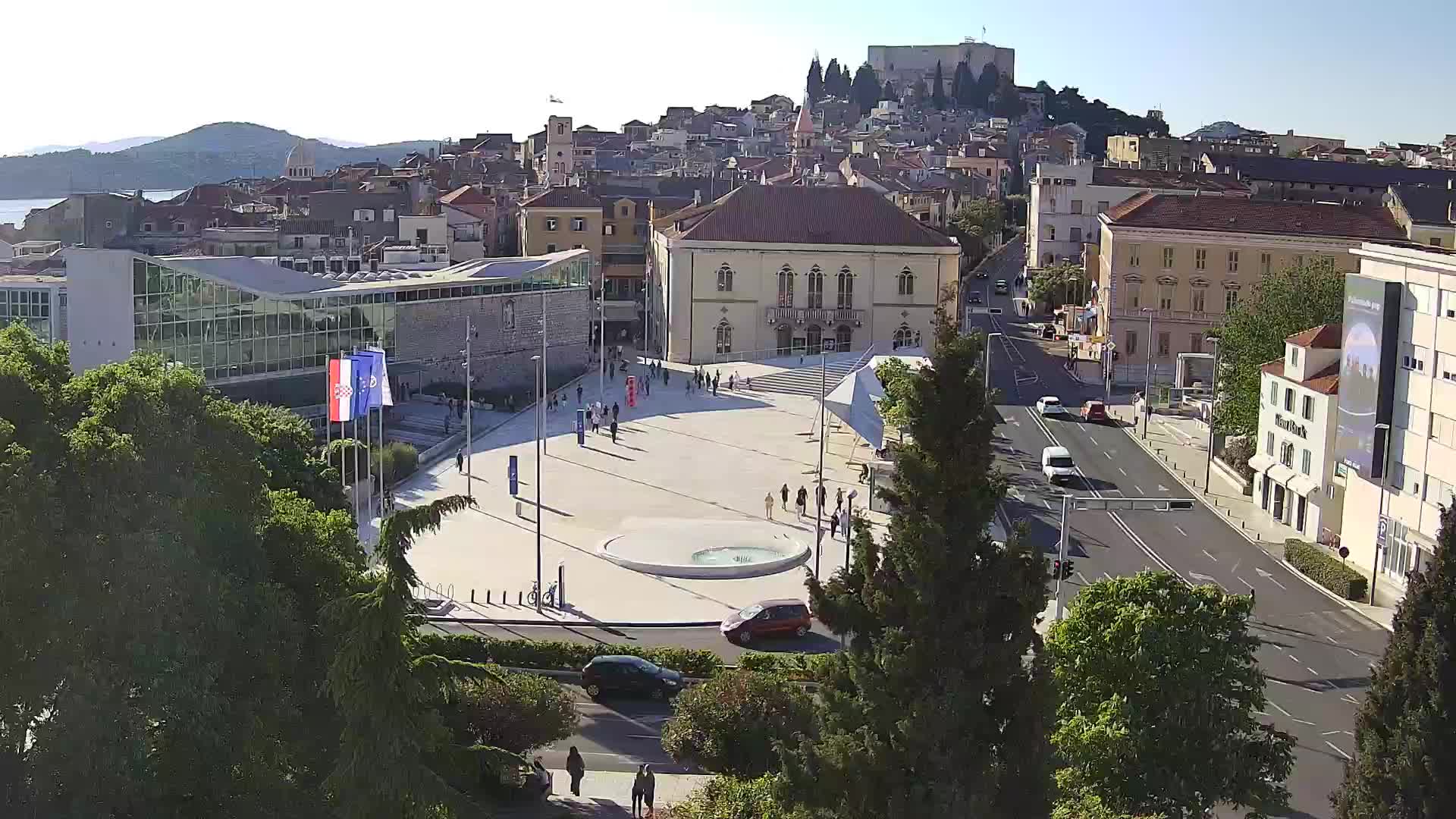 Webcam Šibenik – Poljana square