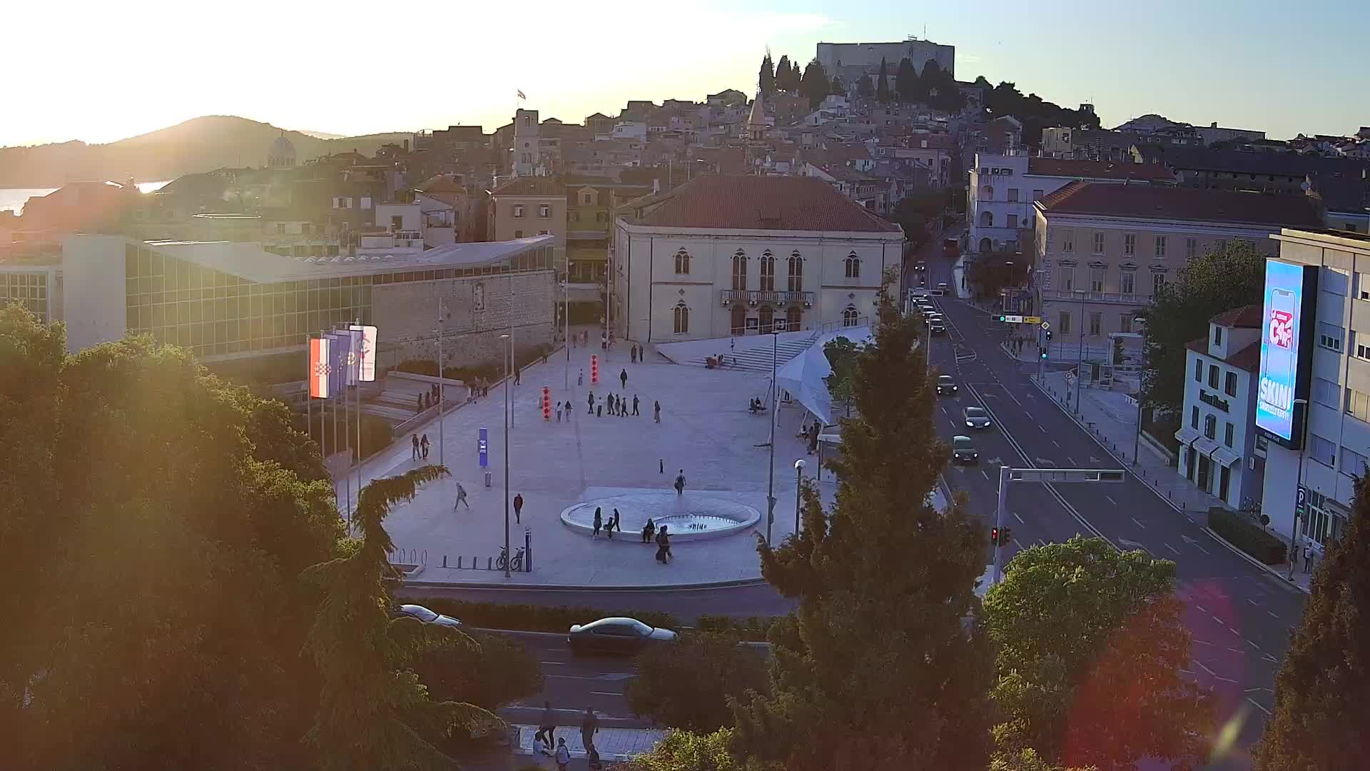Webcam Šibenik – Poljana square