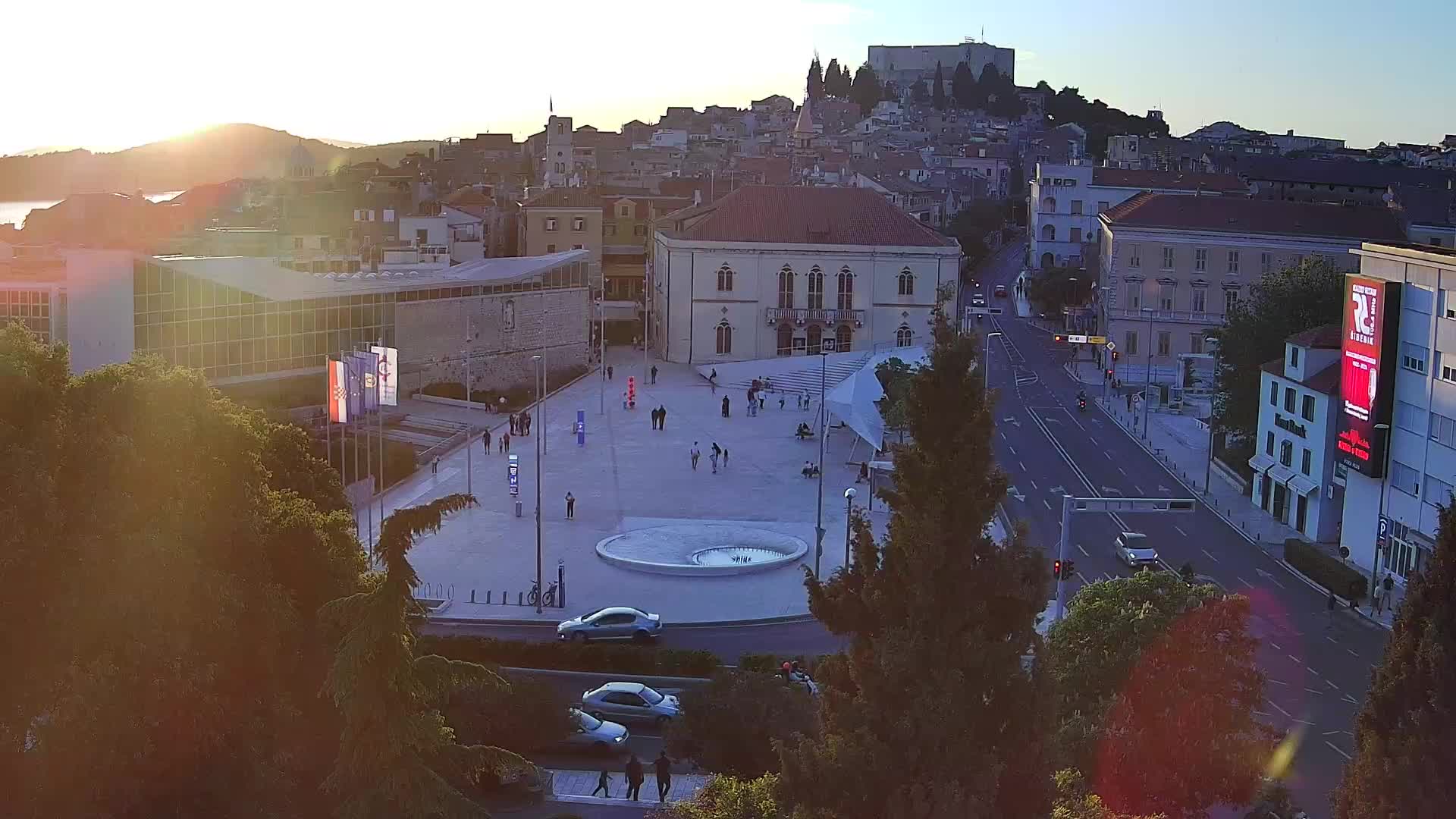 Webcam Šibenik – Poljana Platz
