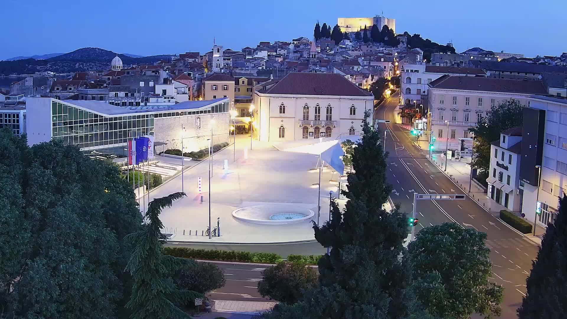 Webcam Šibenik – Poljana Platz