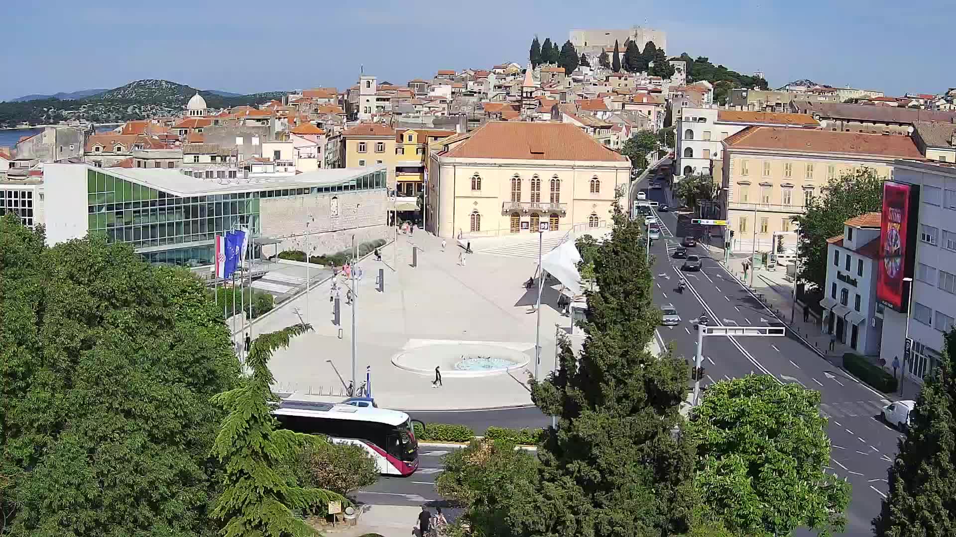 Webcam Šibenik – Poljana square