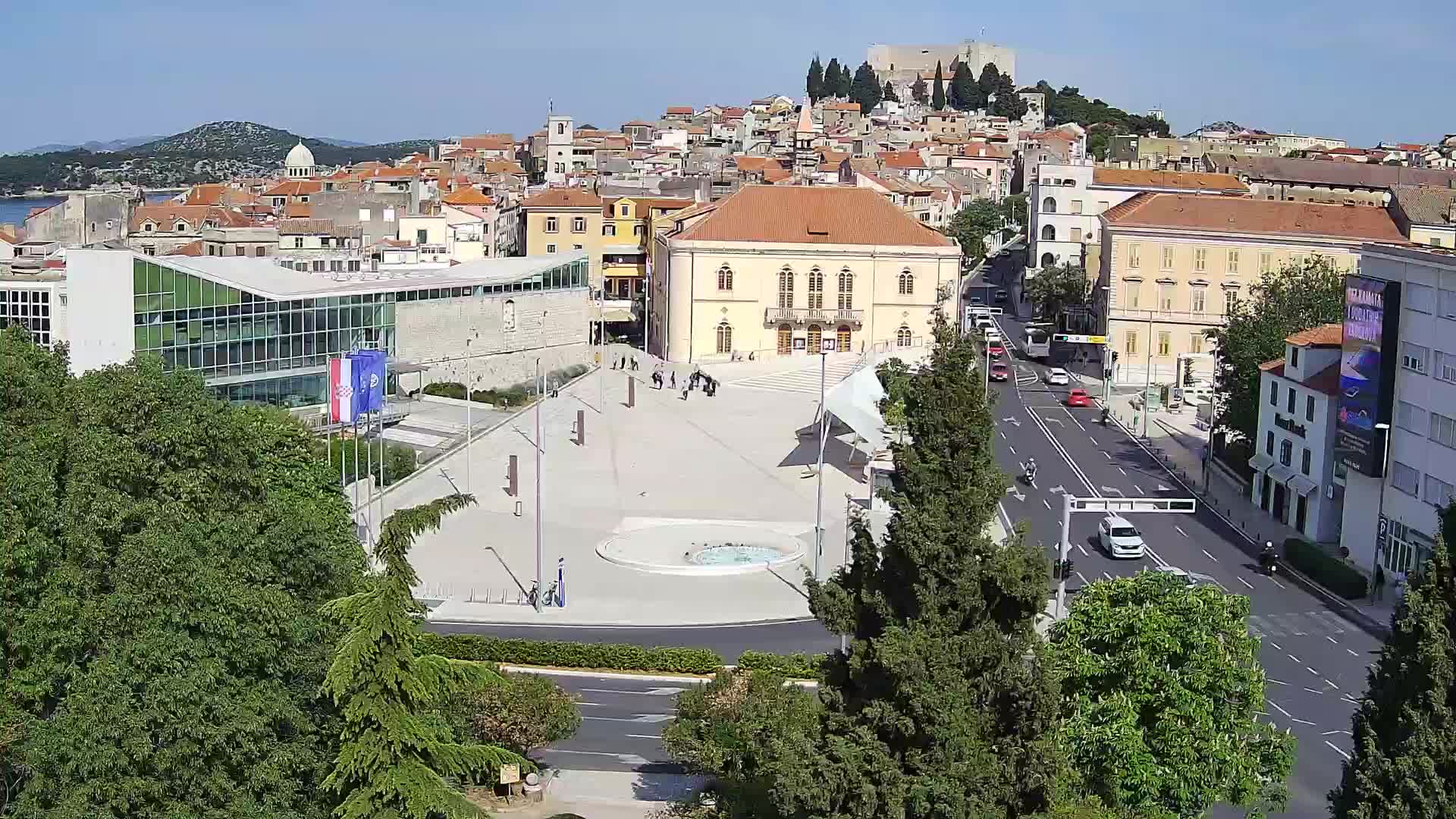 Webcam Šibenik – Poljana square
