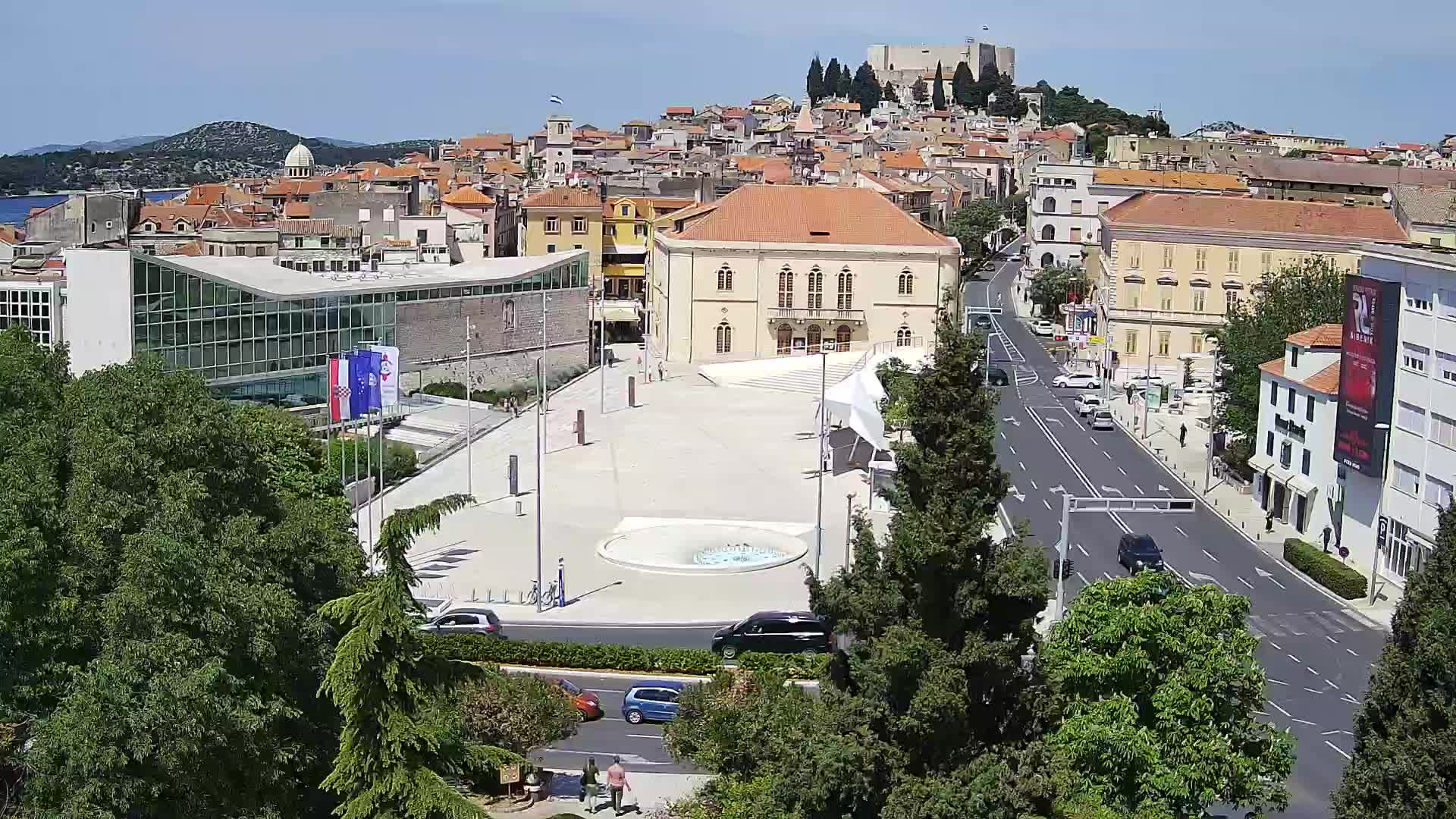 Webcam Šibenik – Poljana Platz