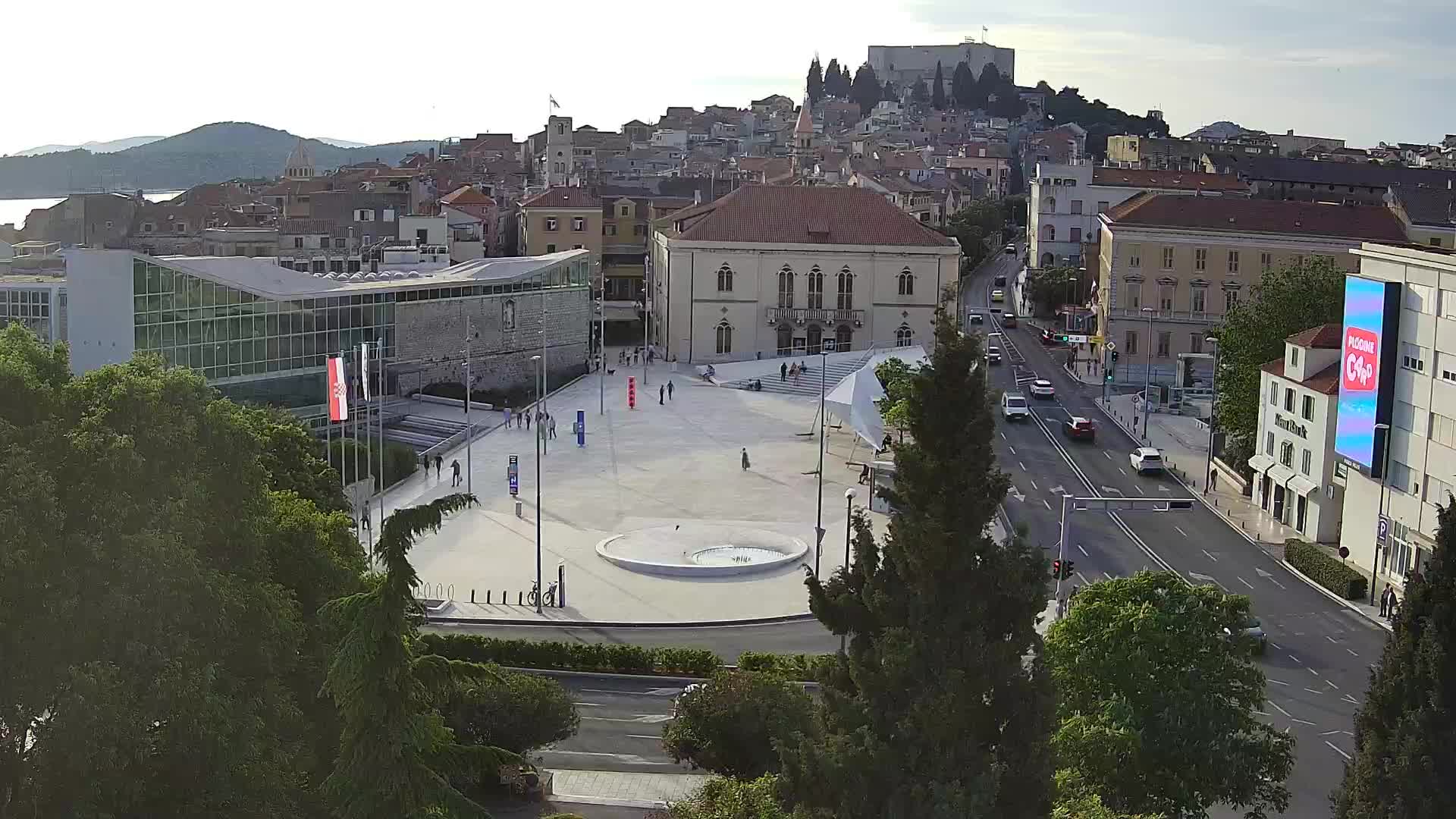 Webcam Šibenik – Poljana square